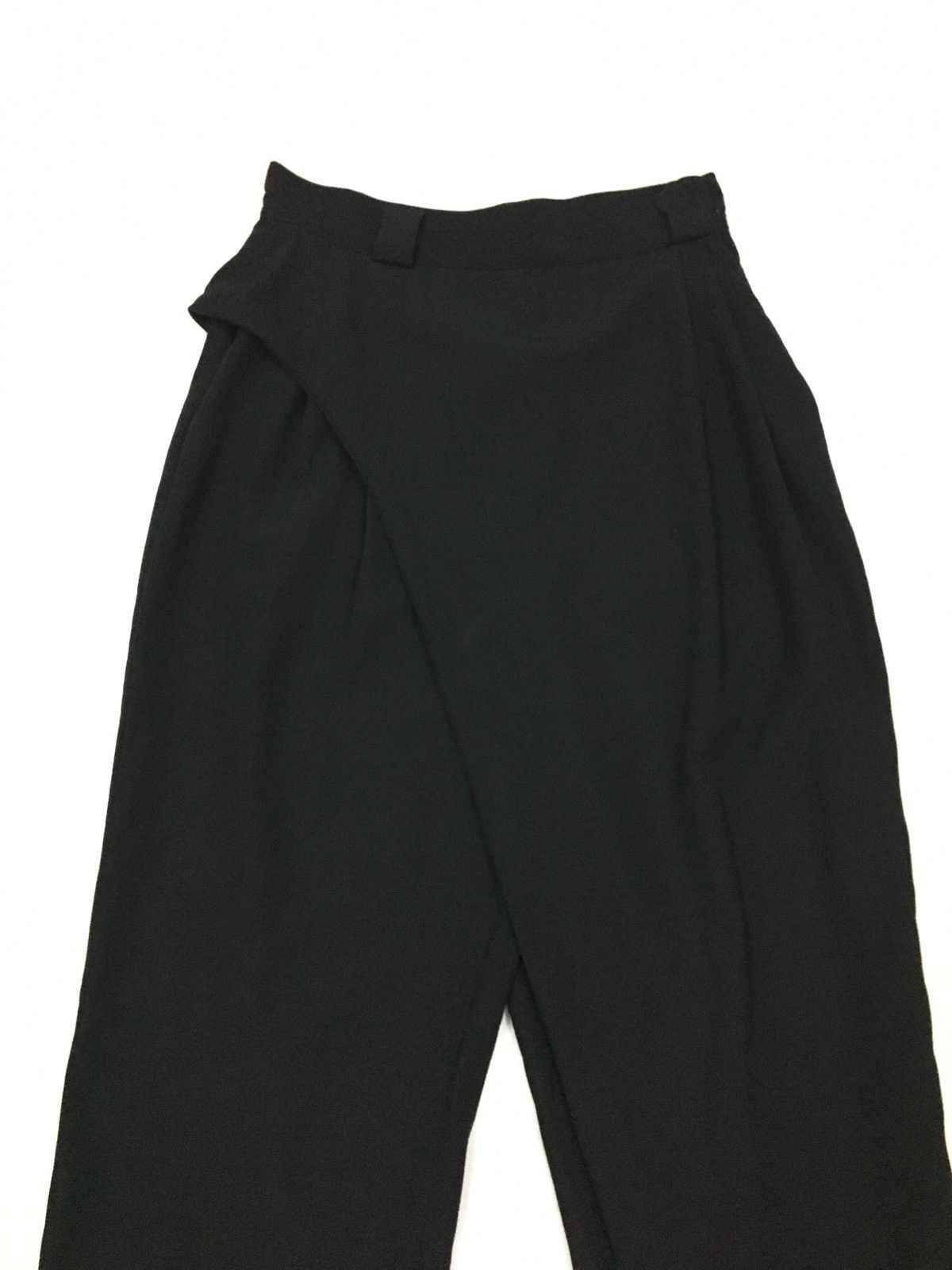 Versace Archive Assymetrical Wool Pants Size US 26 / EU 42 - 2 Thumbnail