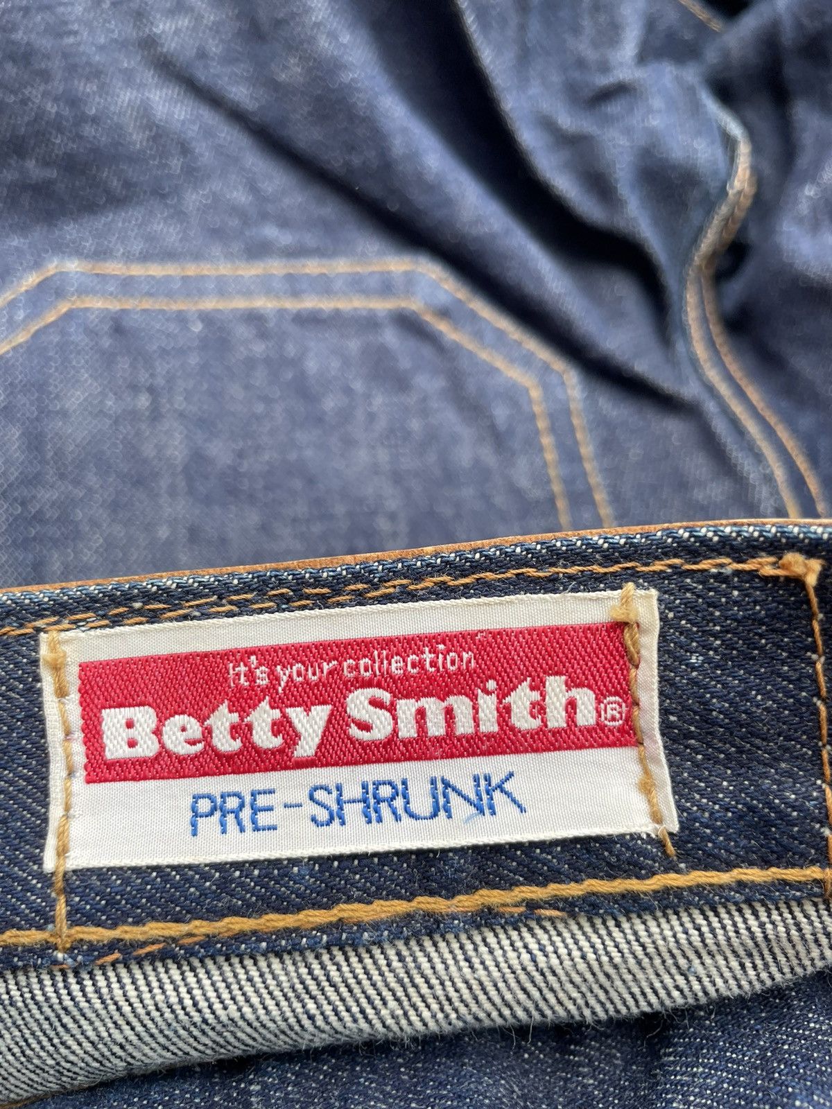 If Six Was Nine Flare Betty Smith Low Rise Bootcut Jeans Size 25" / US 0 / IT 36 - 12 Thumbnail