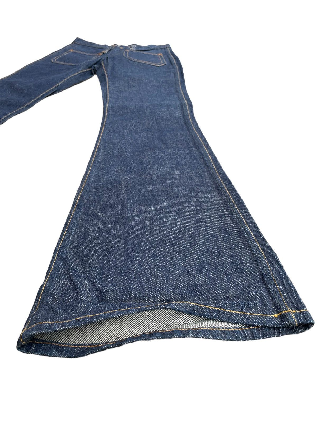 If Six Was Nine Flare Betty Smith Low Rise Bootcut Jeans Size 25" / US 0 / IT 36 - 5 Thumbnail