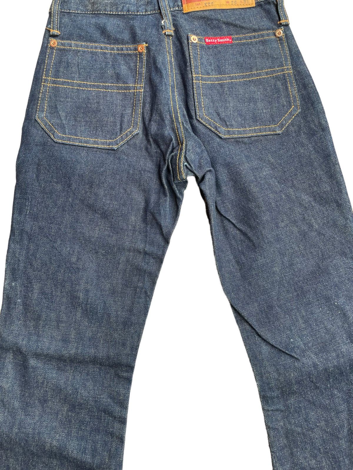 If Six Was Nine Flare Betty Smith Low Rise Bootcut Jeans Size 25" / US 0 / IT 36 - 8 Thumbnail