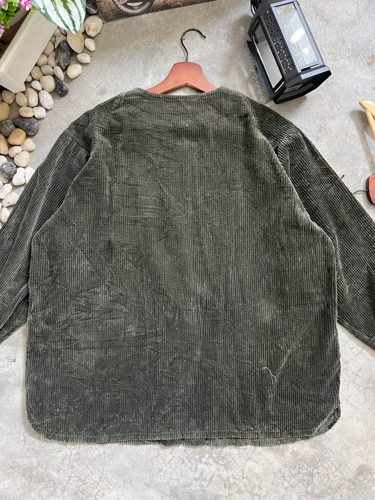 Japanese Brand 🔥 VTG 🔥 Japanese Corduroy Flower Embroidery Cardigan Size US XL / EU 56 / 4 - 6 Thumbnail