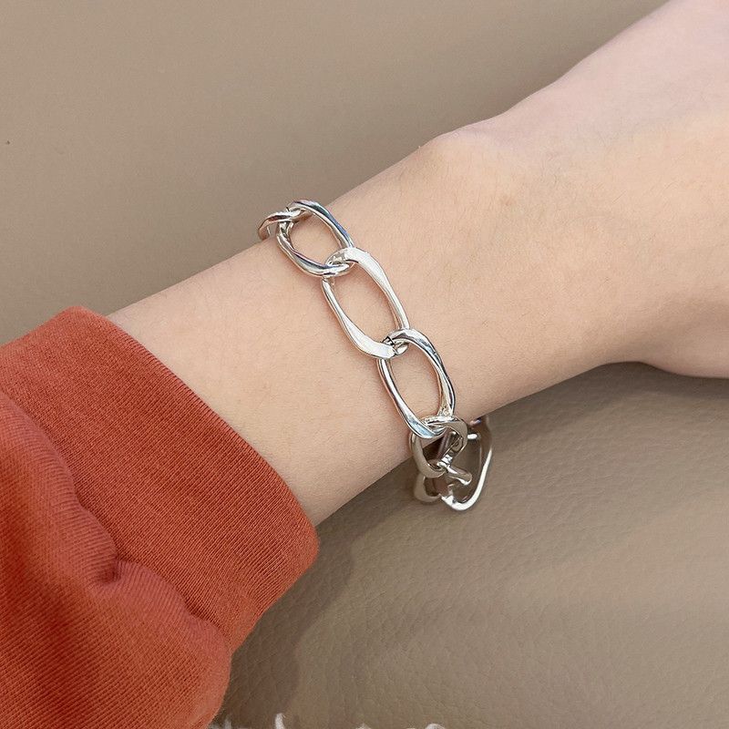 Jewelry Creative Simple Hollow Geometric Chain Bracelet Size ONE SIZE - 2 Thumbnail