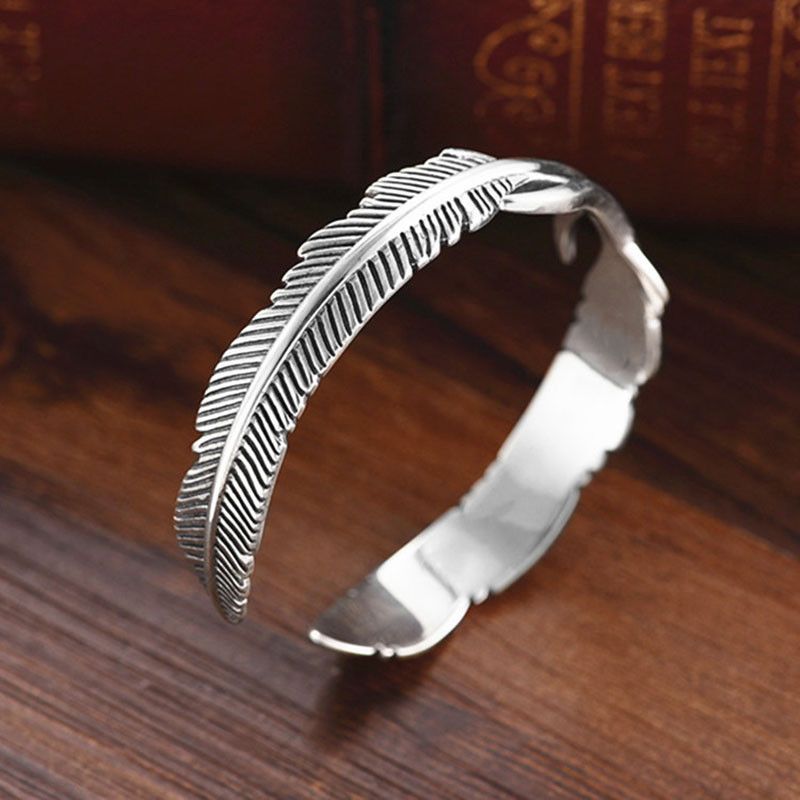 Jewelry Creative Feather Bracelet Size ONE SIZE - 2 Thumbnail