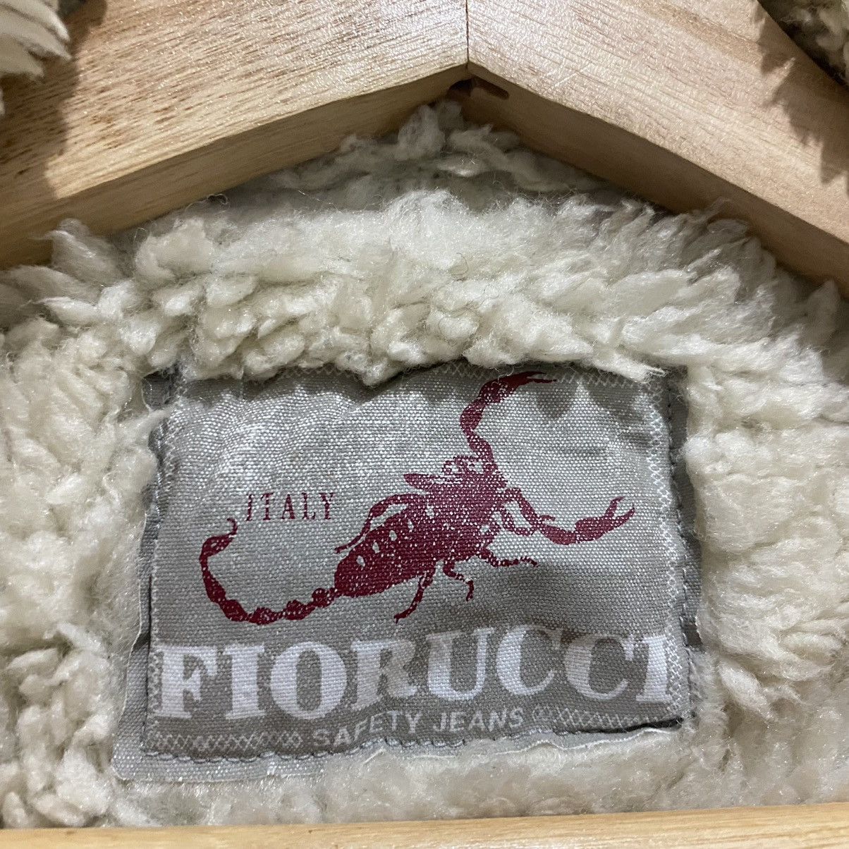 Fiorucci Vintage FIORUCCI ITALY safety Jeans Winter Jacket Sherpa Size US M / EU 48-50 / 2 - 7 Thumbnail