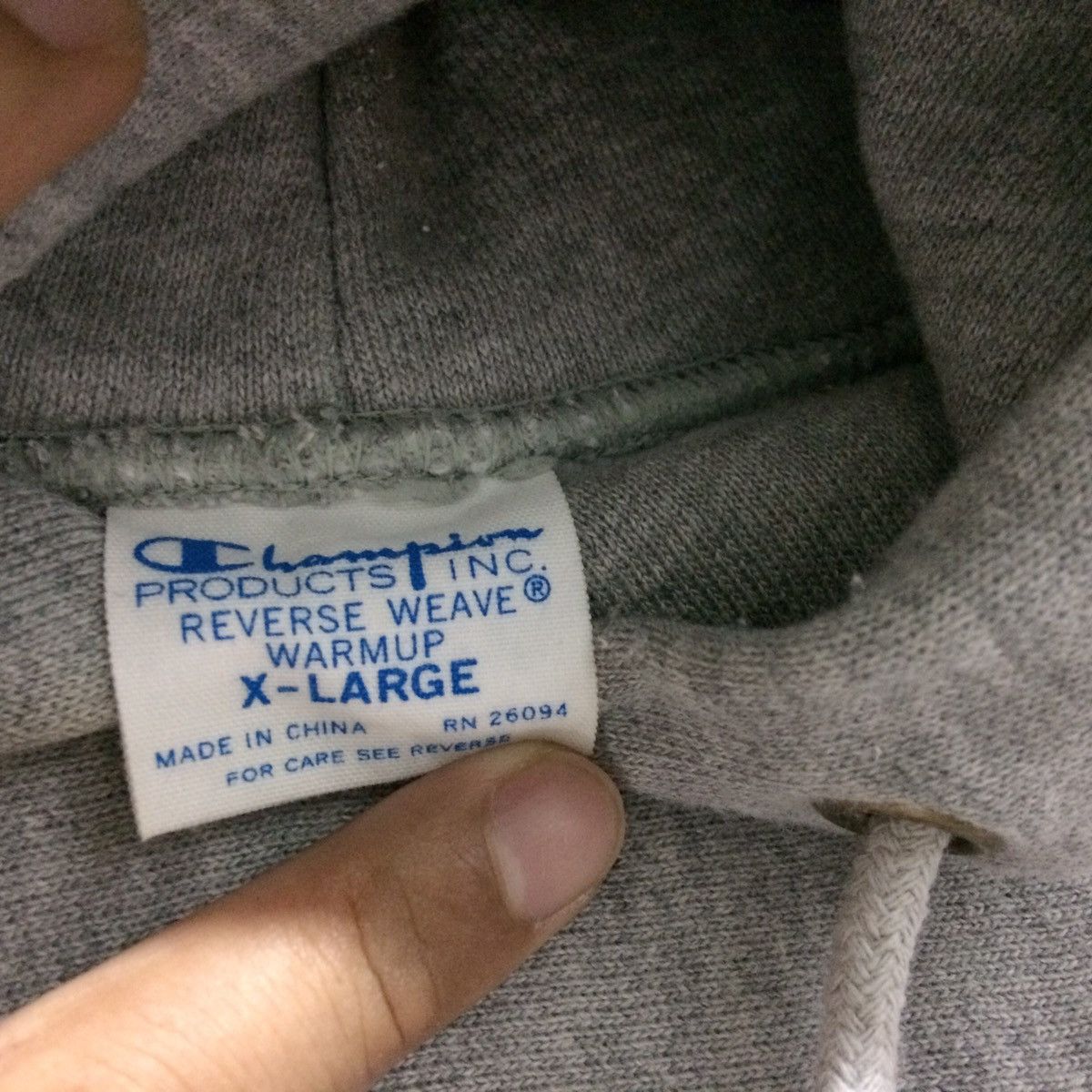 Champion Vintage Virginia PETERSBURG X Champion Reverse Weave Hoodie Size US XL / EU 56 / 4 - 4 Thumbnail