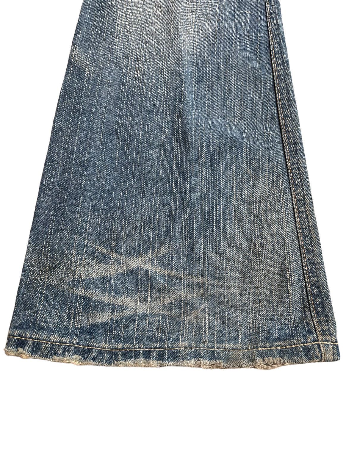 Edwin Edwin Distressed denim Flare Jeans Size US 30 / EU 46 - 11 Thumbnail