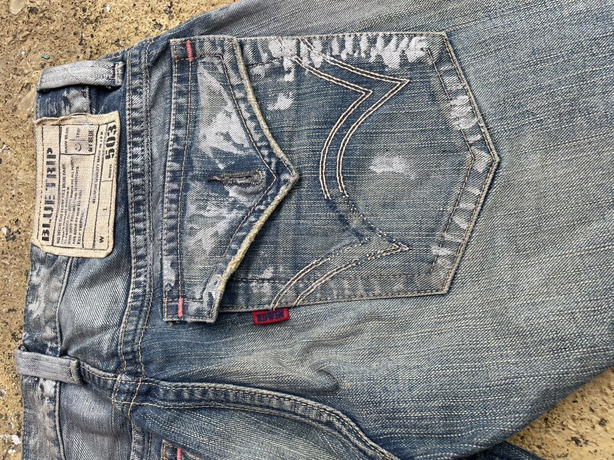 Edwin Edwin Distressed denim Flare Jeans Size US 30 / EU 46 - 19 Thumbnail
