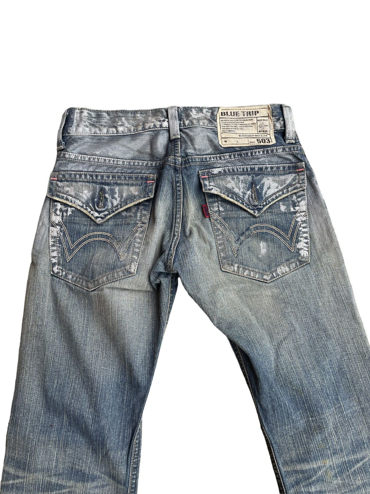 Edwin Edwin Distressed denim Flare Jeans Size US 30 / EU 46 - 7 Thumbnail