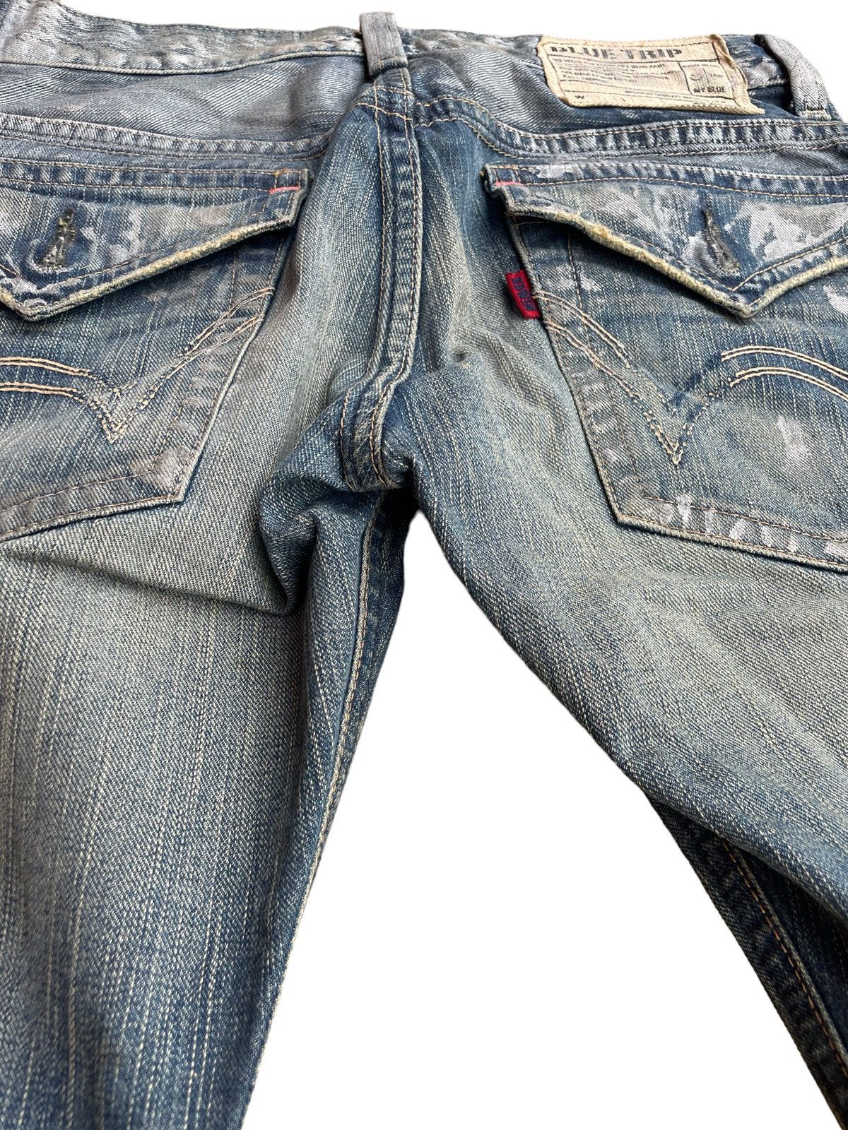 Edwin Edwin Distressed denim Flare Jeans Size US 30 / EU 46 - 10 Thumbnail