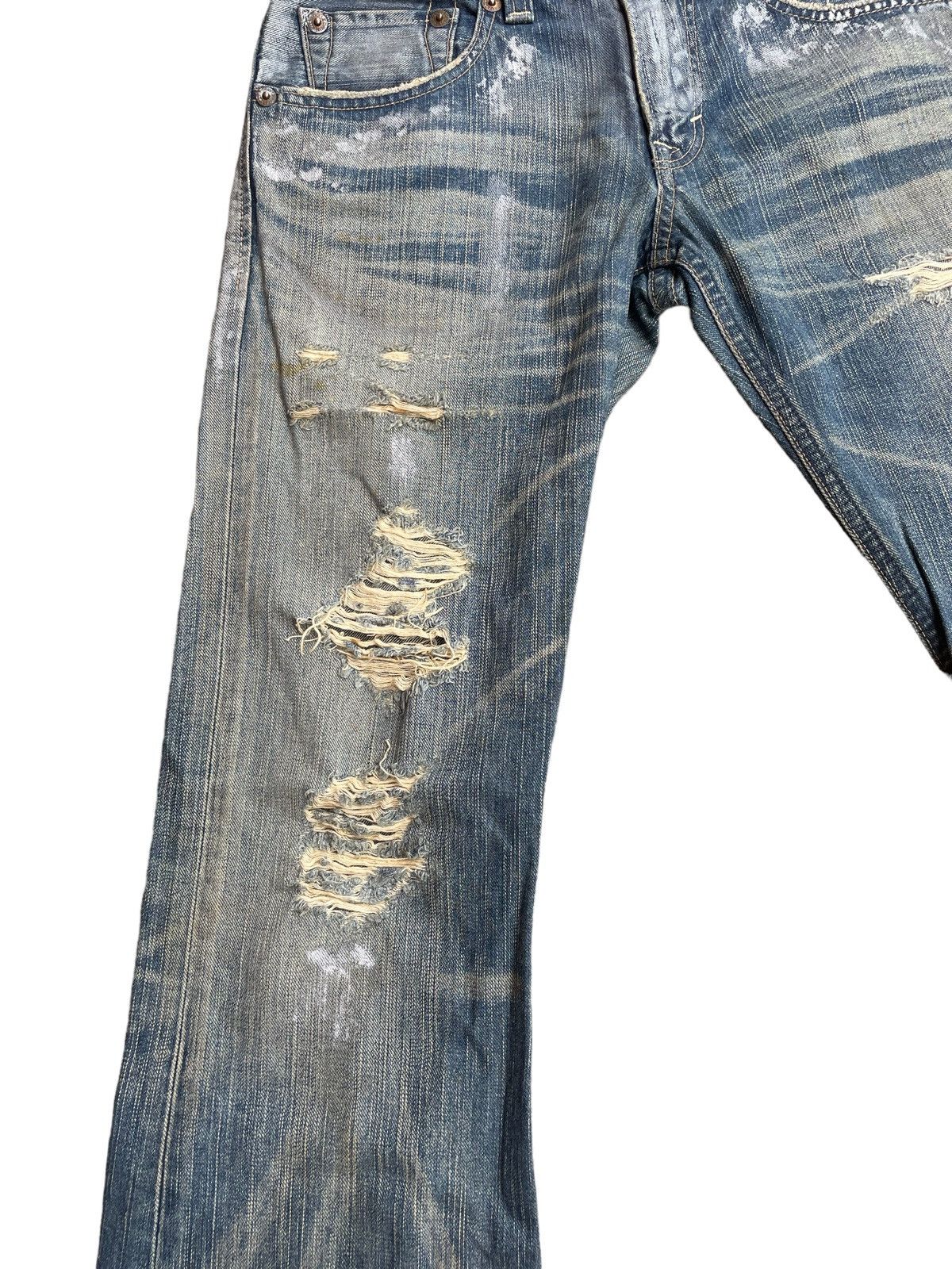 Edwin Edwin Distressed denim Flare Jeans Size US 30 / EU 46 - 4 Thumbnail