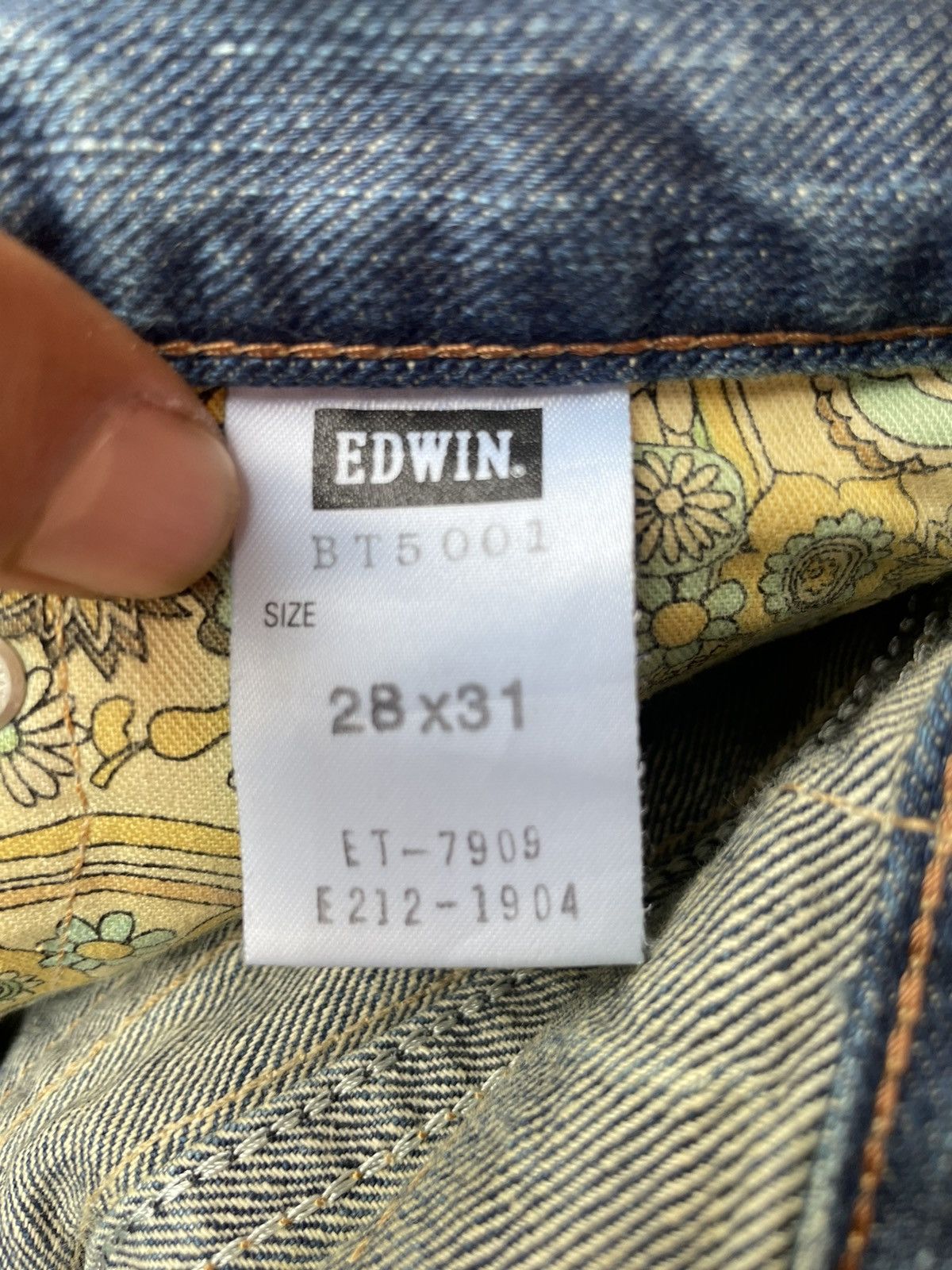 Edwin Edwin Distressed denim Flare Jeans Size US 30 / EU 46 - 17 Thumbnail