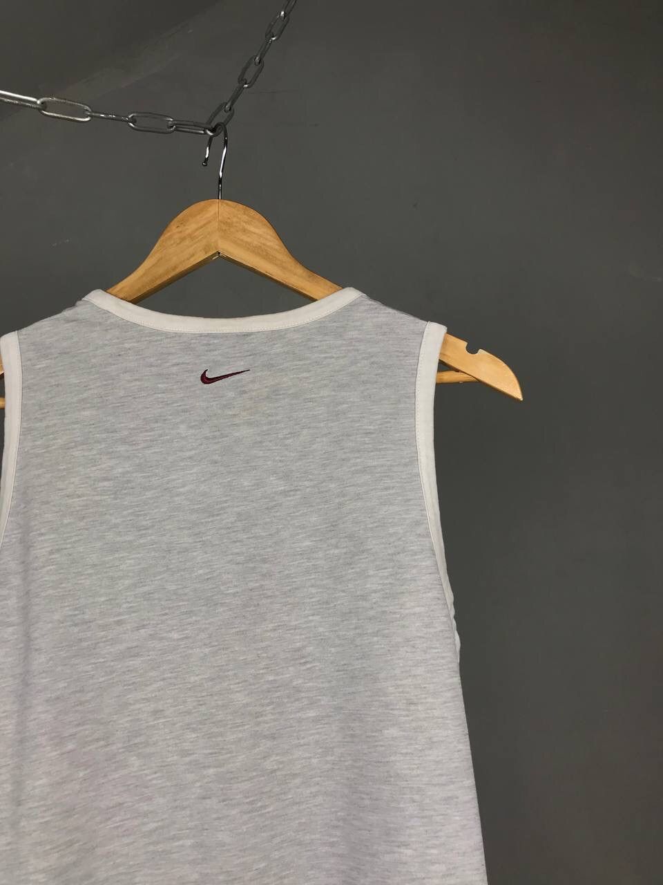 Nike × Vintage Nike USA swoosh streetwear vintage center logo tee Size US M / EU 48-50 / 2 - 7 Thumbnail