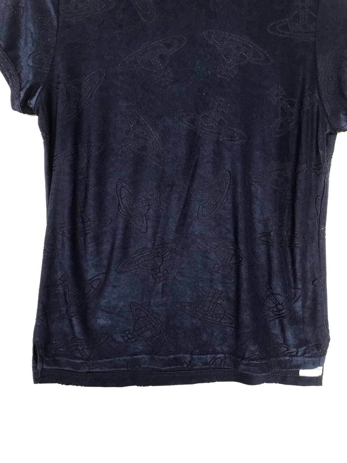 Vivienne Westwood Valvet Monogram Logo’s Shirt. Size S / US 4 / IT 40 - 4 Thumbnail