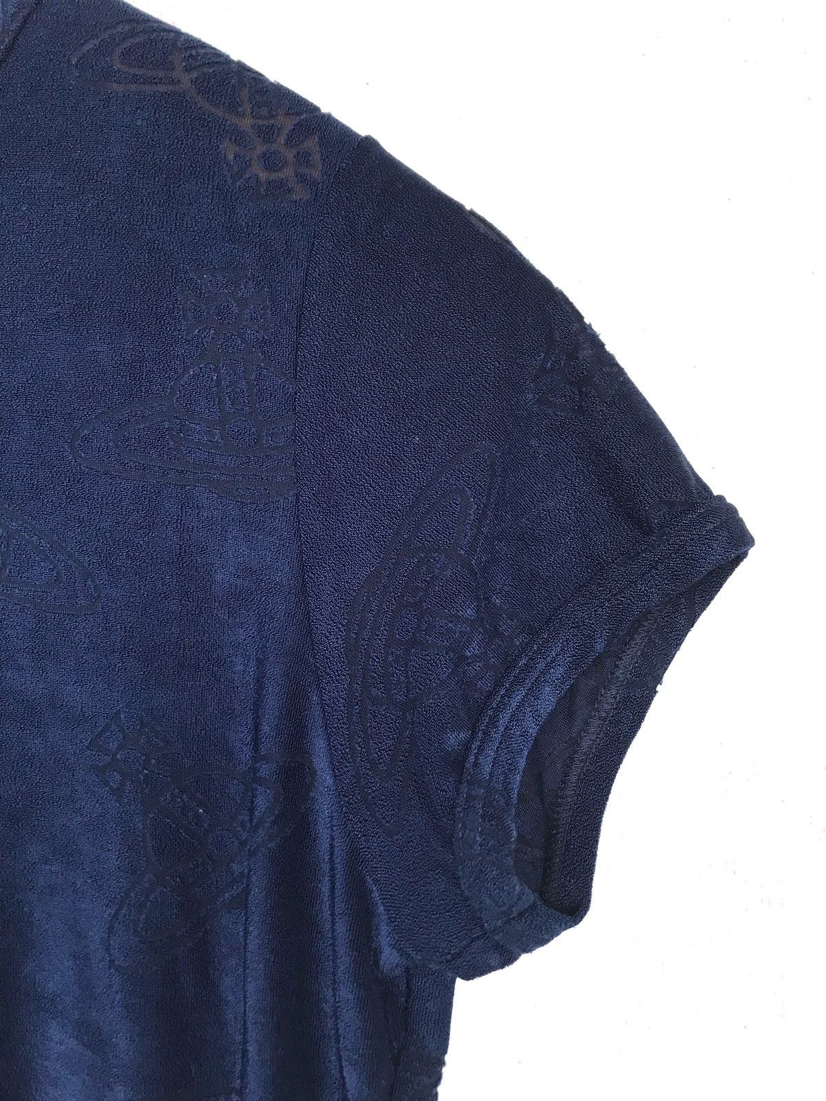 Vivienne Westwood Valvet Monogram Logo’s Shirt. Size S / US 4 / IT 40 - 6 Thumbnail