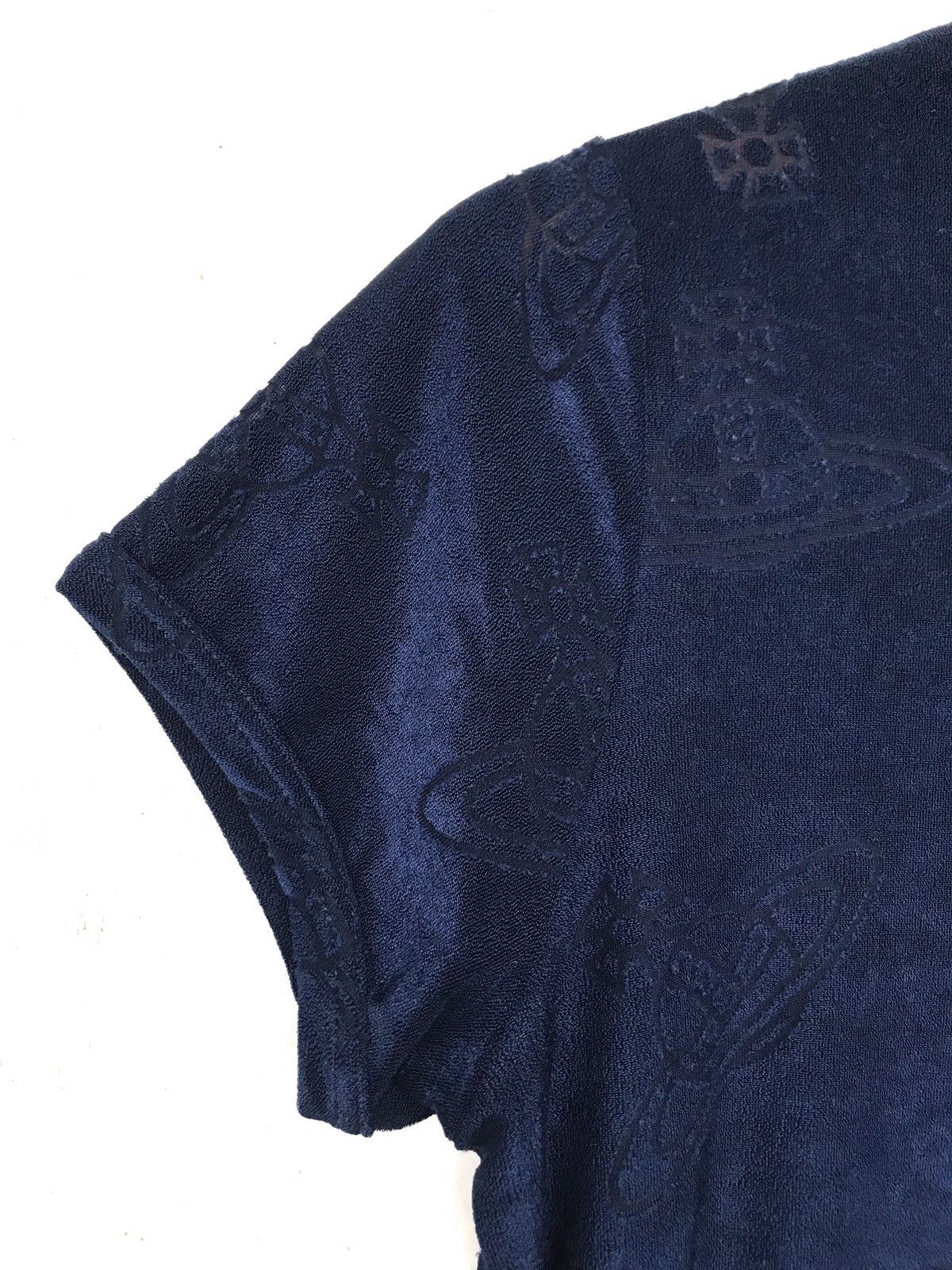 Vivienne Westwood Valvet Monogram Logo’s Shirt. Size S / US 4 / IT 40 - 5 Thumbnail
