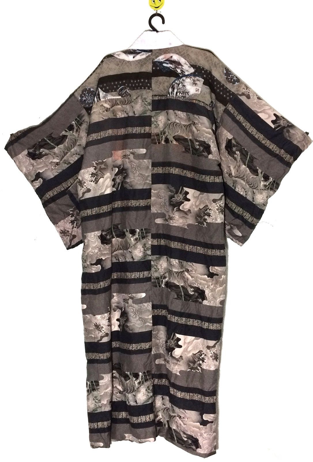 Japanese Brand KIMONO Japanese DRAGON Over Print Tiger SiZe Free Size US M / EU 48-50 / 2 - 1 Thumbnail