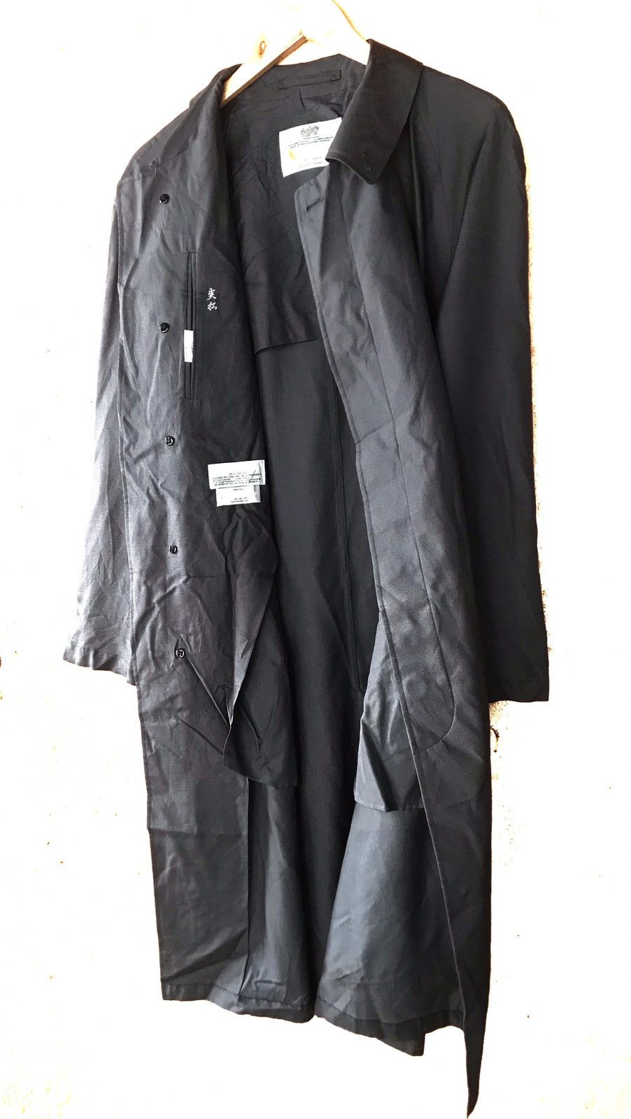 Aquascutum Pure Silk Buttons Hide Light Trench Coat Size US M / EU 48-50 / 2 - 9 Thumbnail
