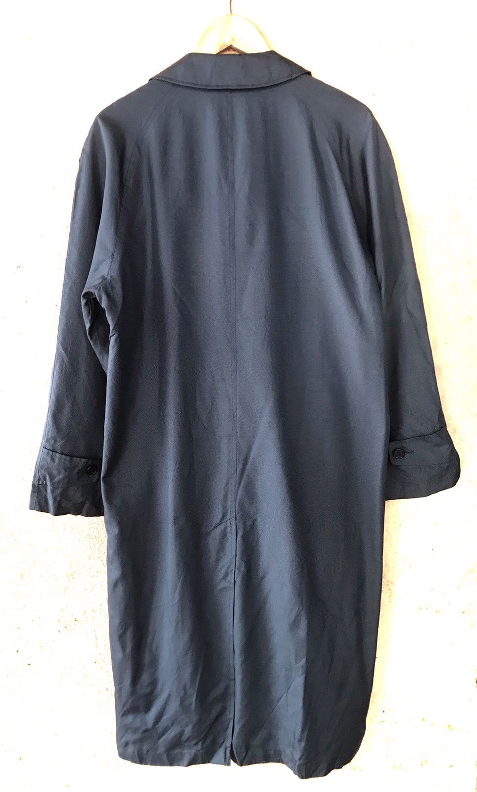 Aquascutum Pure Silk Buttons Hide Light Trench Coat Size US M / EU 48-50 / 2 - 7 Thumbnail