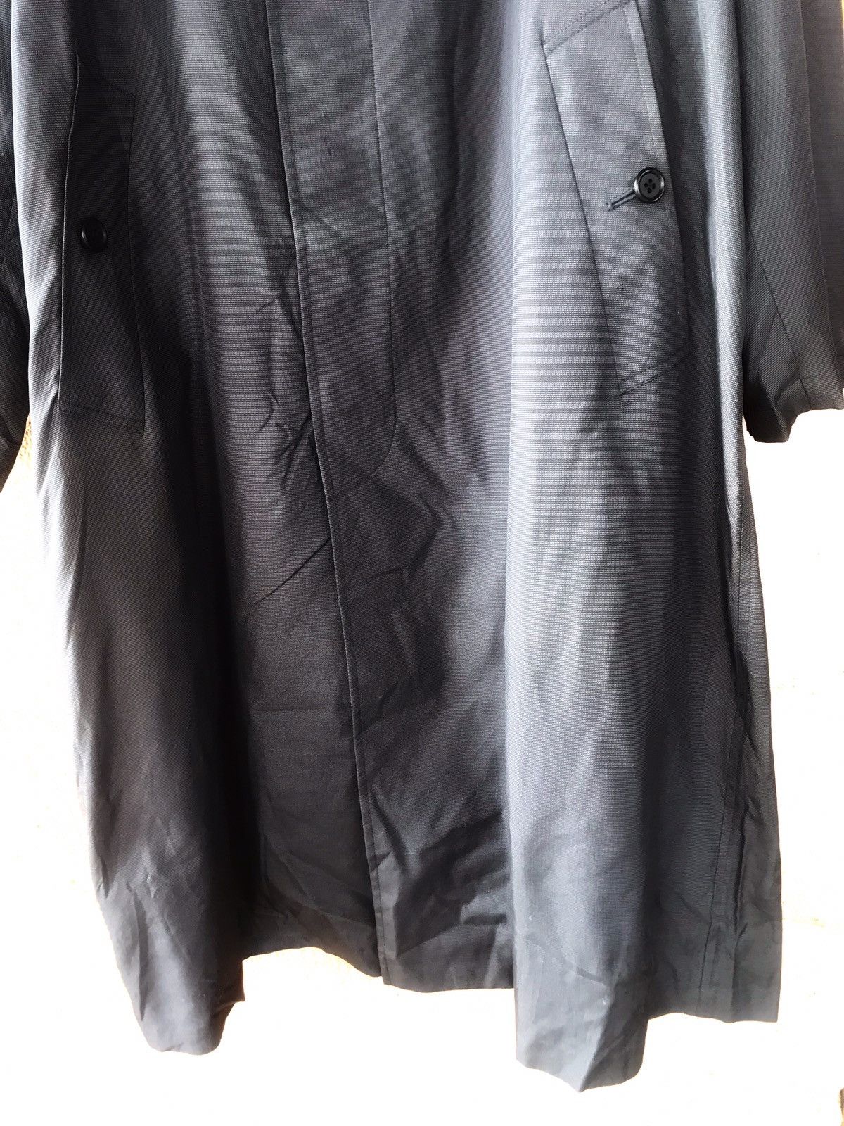 Aquascutum Pure Silk Buttons Hide Light Trench Coat Size US M / EU 48-50 / 2 - 3 Thumbnail