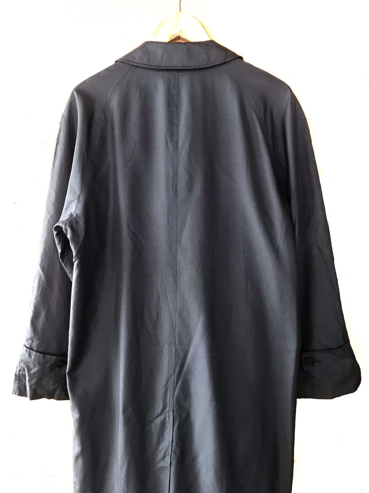 Aquascutum Pure Silk Buttons Hide Light Trench Coat Size US M / EU 48-50 / 2 - 8 Thumbnail