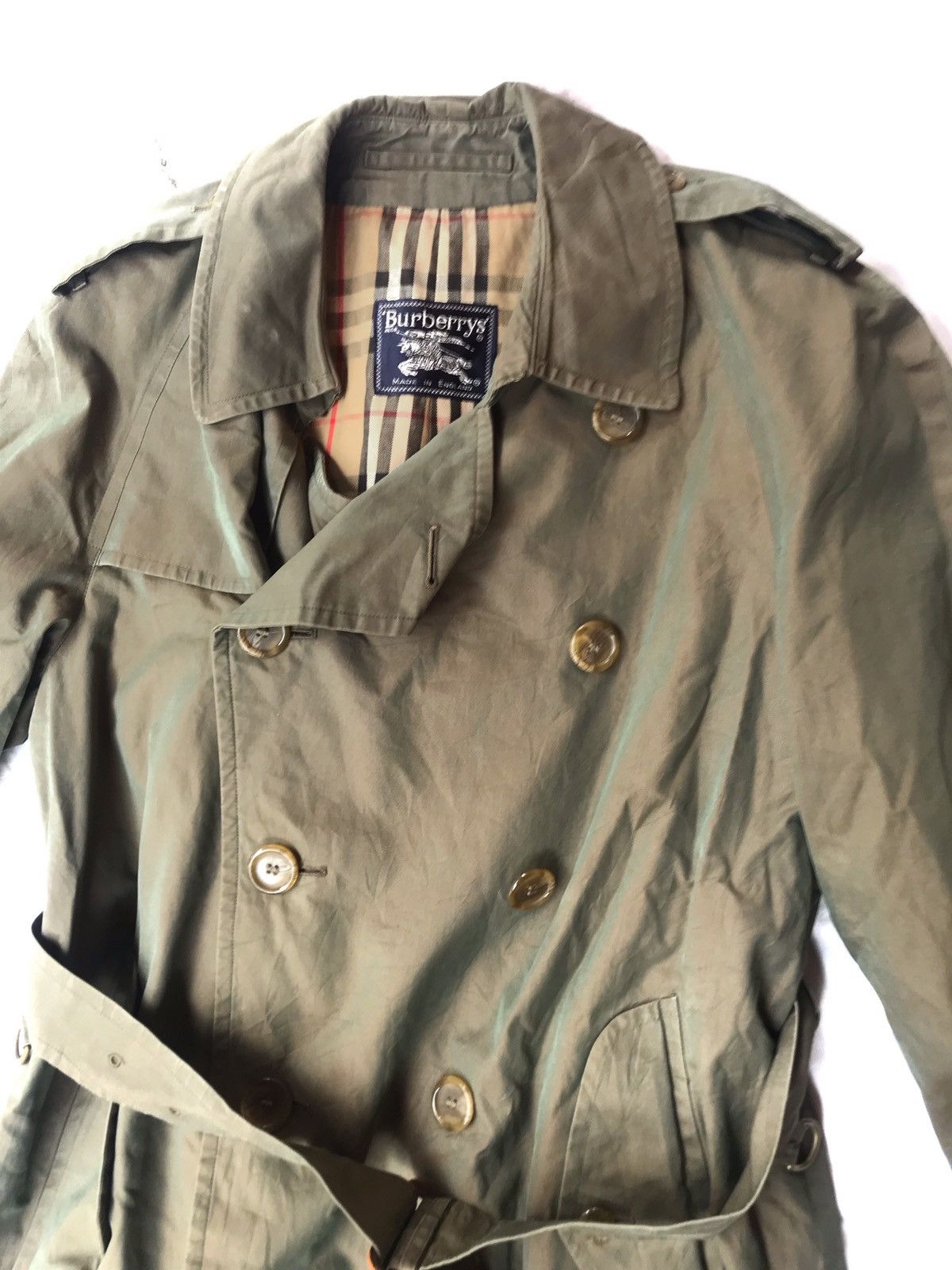 Burberry Vintage Button ups Burberrys Trench coat Size US L / EU 52-54 / 3 - 6 Thumbnail