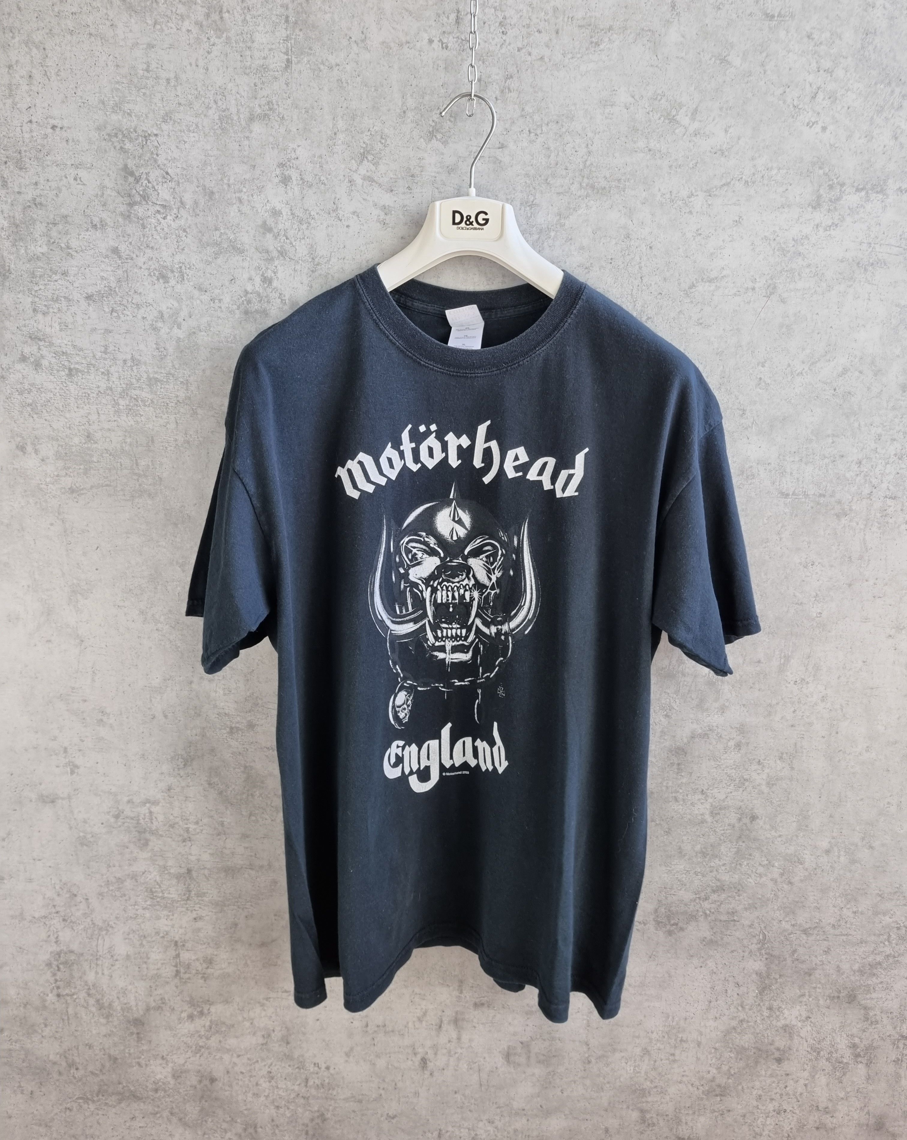 Band Tees × Vintage 2003 Motorhead England Vintage Rare Tee shirt Size US XL / EU 56 / 4 - 9 Thumbnail