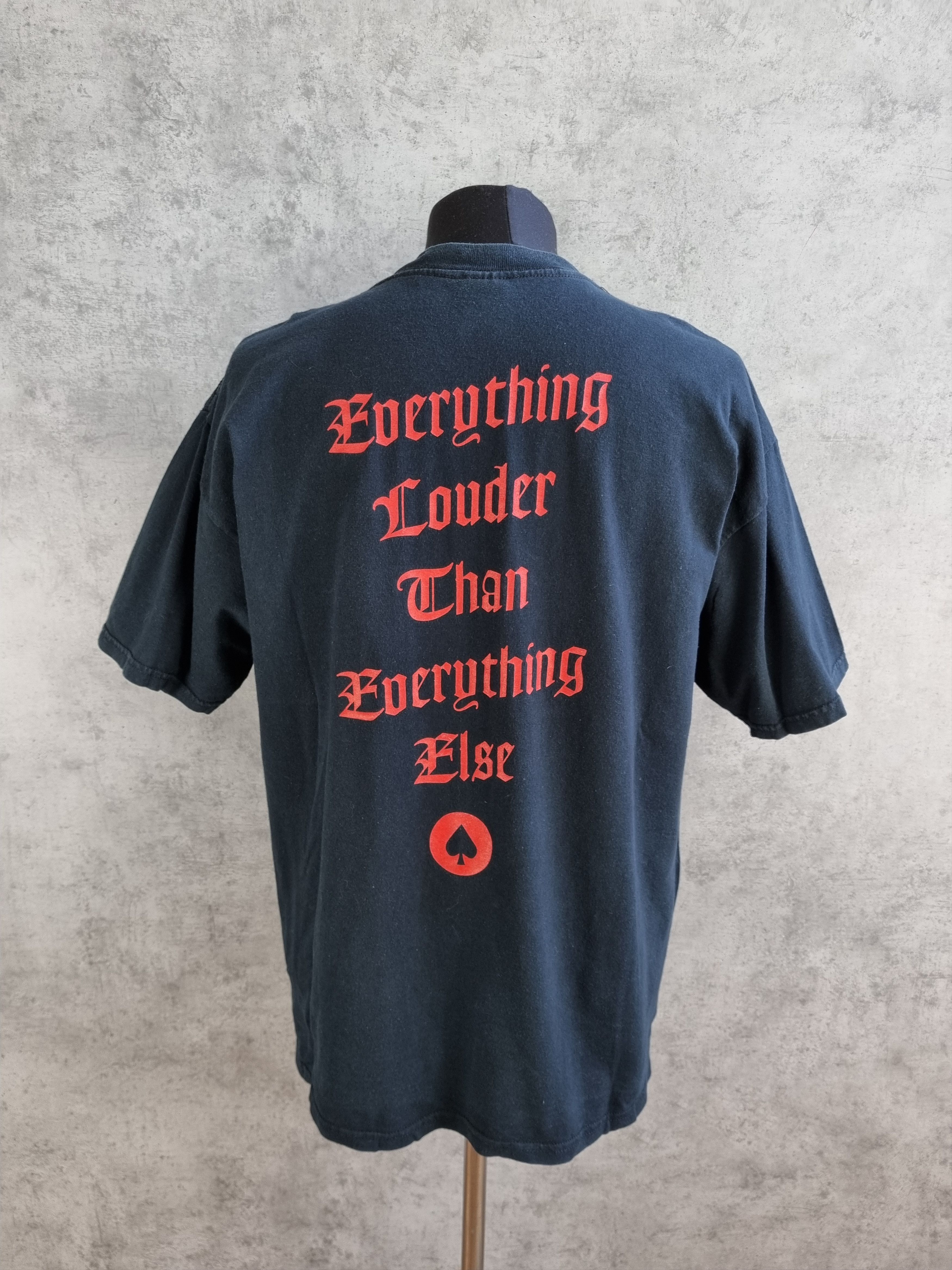 Band Tees × Vintage 2003 Motorhead England Vintage Rare Tee shirt Size US XL / EU 56 / 4 - 2 Thumbnail