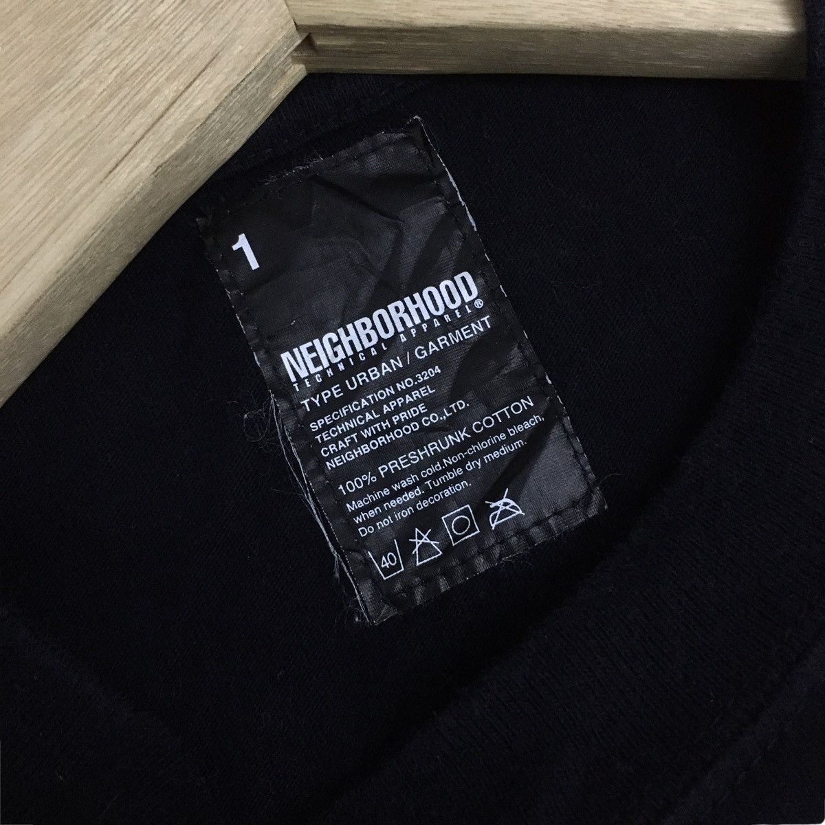 Neighborhood Rare Neighborhood NH.3204 Peace Logo Tee Size US M / EU 48-50 / 2 - 3 Thumbnail
