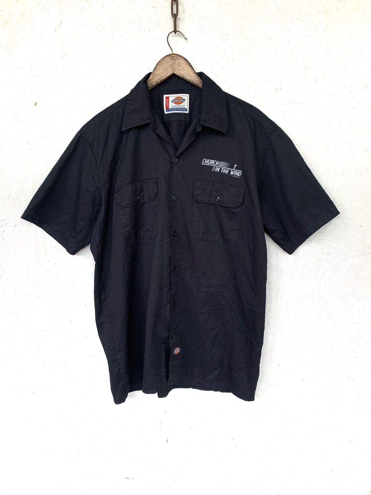 Dickies Vintage Dickies Button Ups Shirts. Size US XL / EU 56 / 4 - 1 Thumbnail