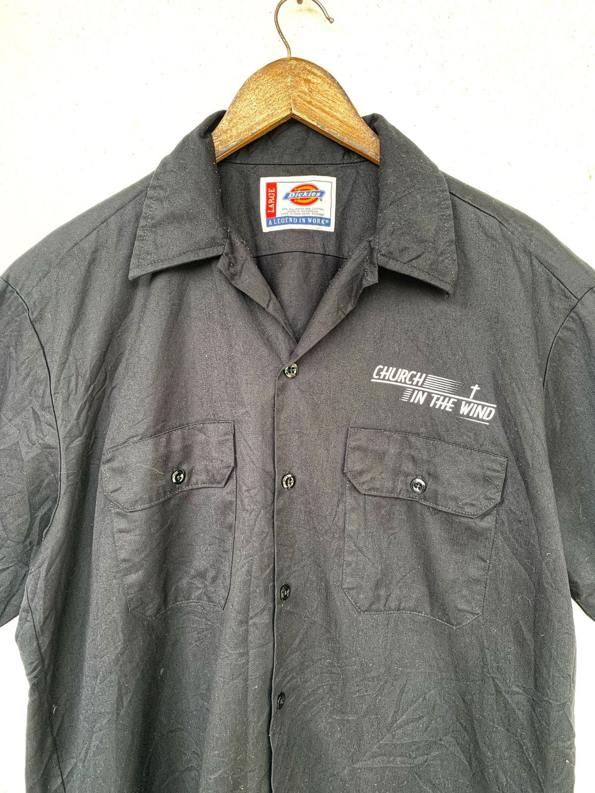 Dickies Vintage Dickies Button Ups Shirts. Size US XL / EU 56 / 4 - 3 Thumbnail