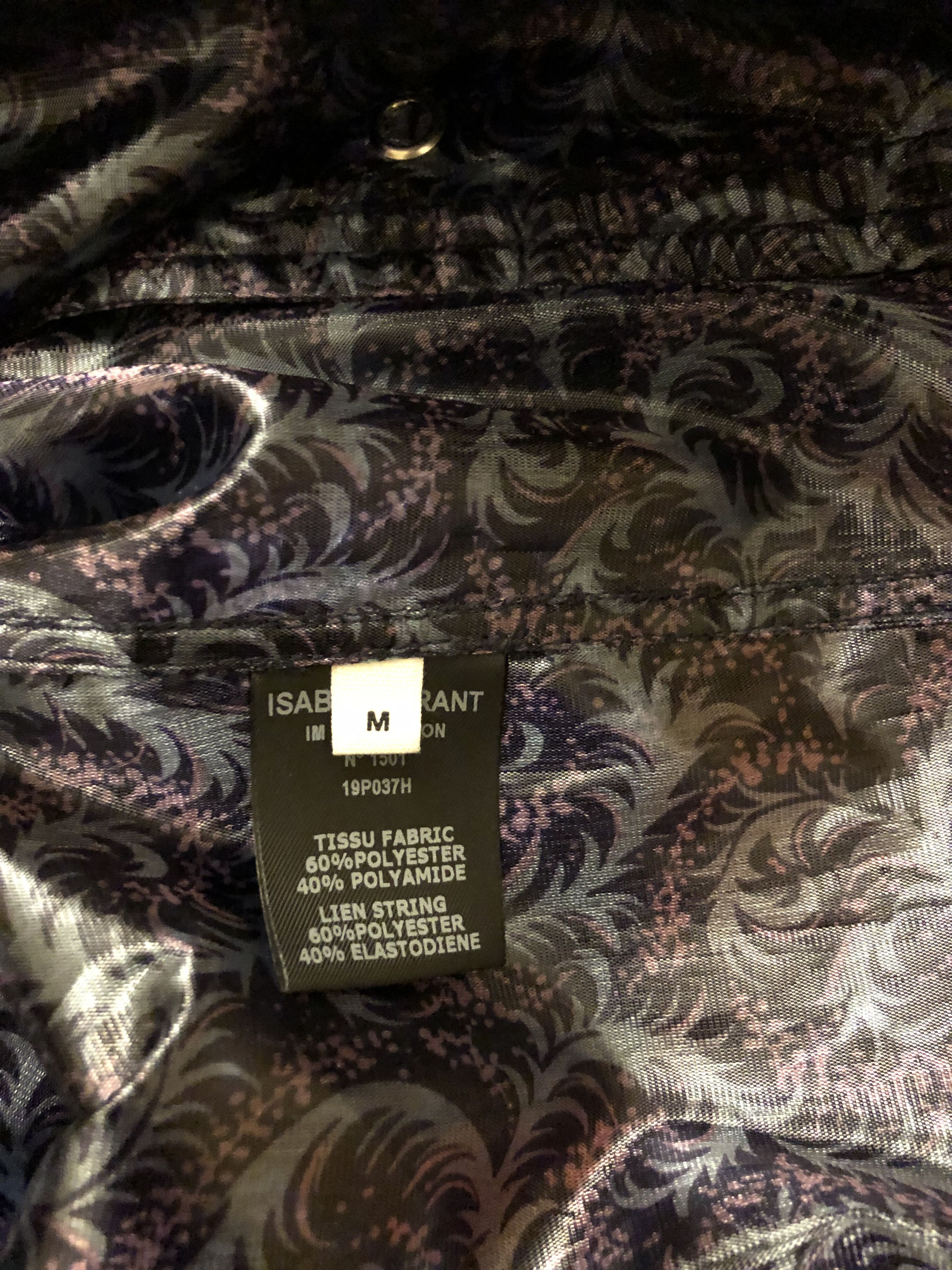 Isabel Marant Elmer printed lightweight hooded jacket Size US M / EU 48-50 / 2 - 7 Thumbnail