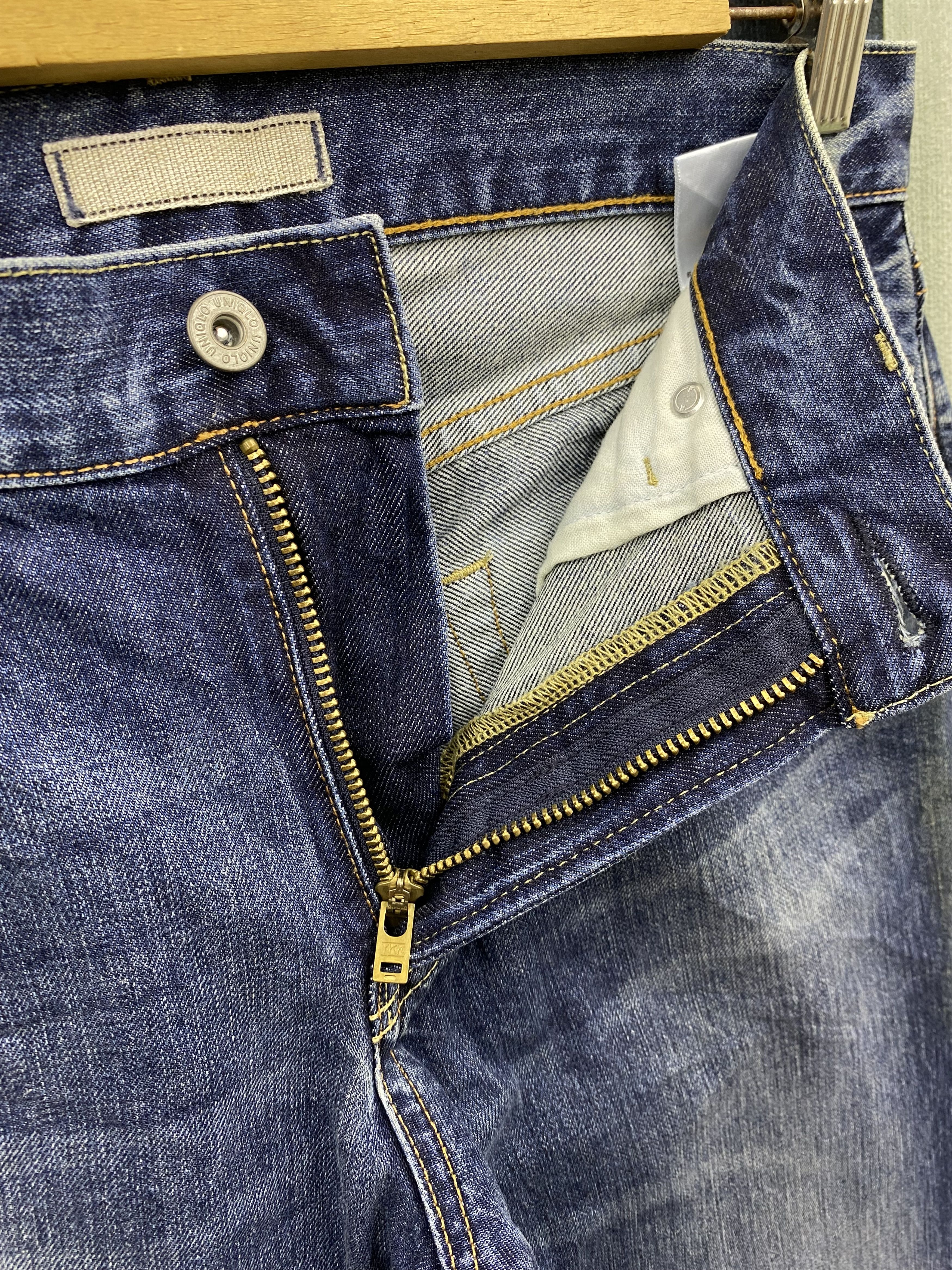 Uniqlo Vintage Uniqlo Faded Selvedge Denim Jean Size US 32 / EU 48 - 14 Thumbnail