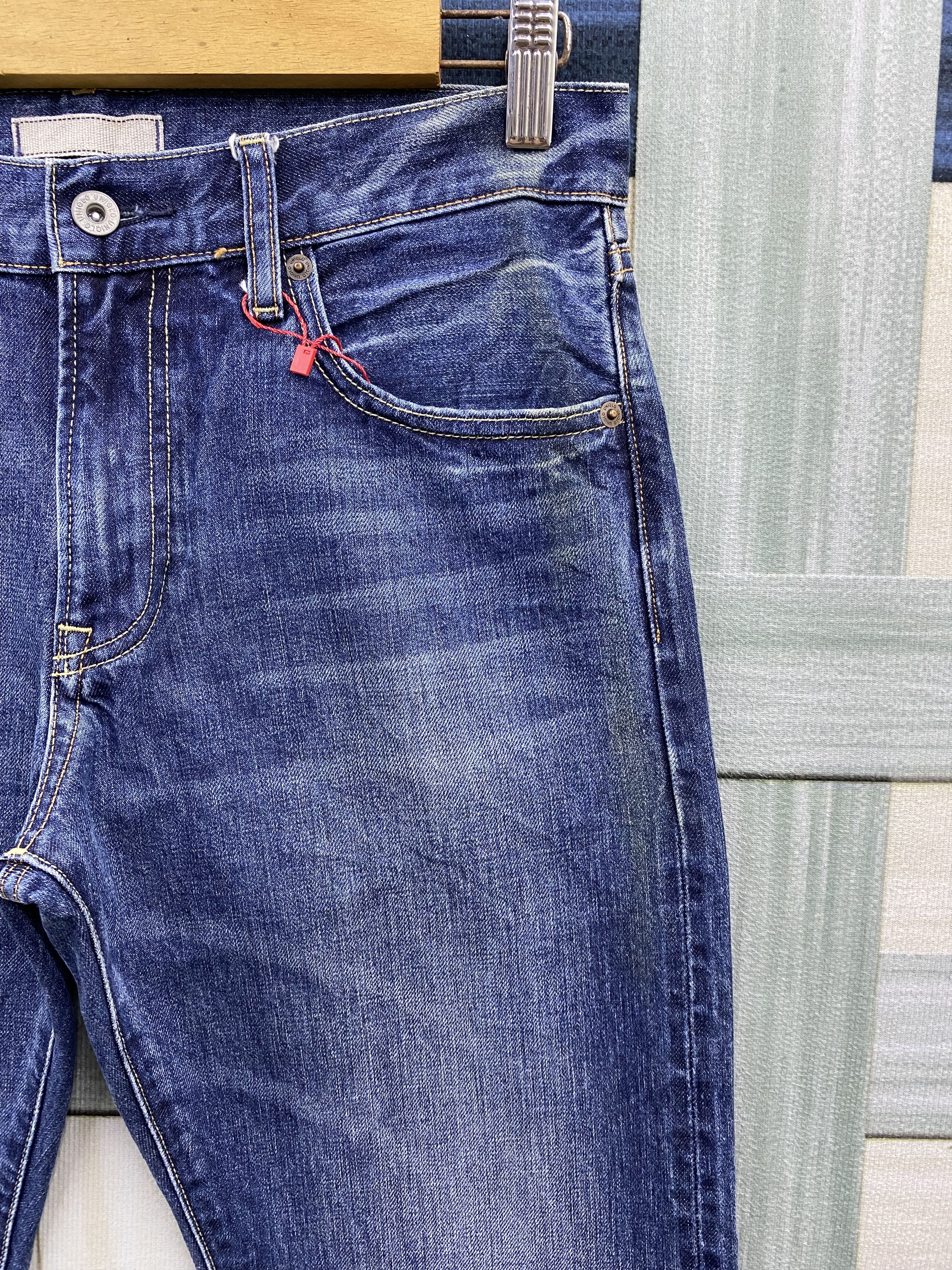 Uniqlo Vintage Uniqlo Faded Selvedge Denim Jean Size US 32 / EU 48 - 6 Thumbnail