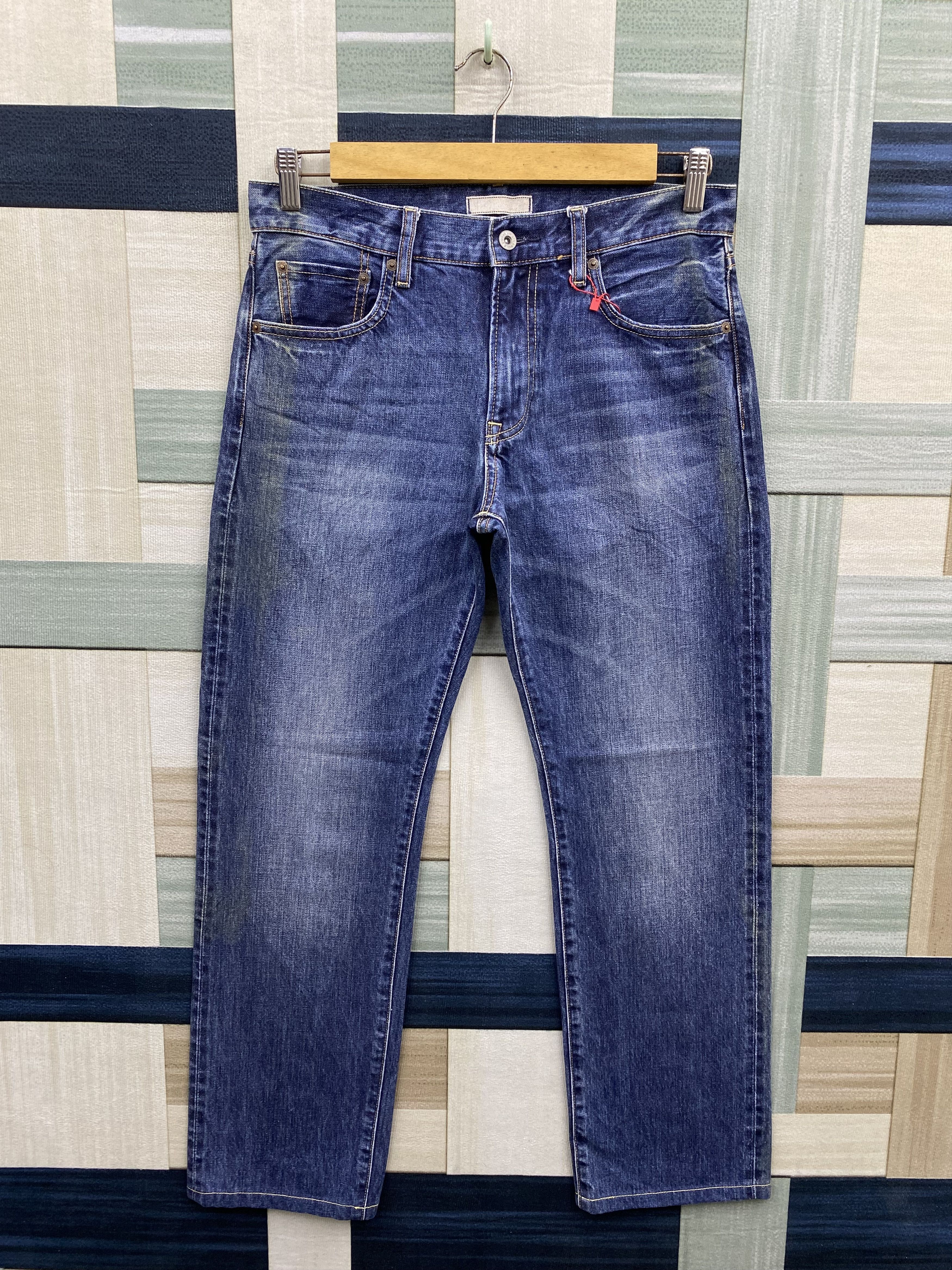 Uniqlo Vintage Uniqlo Faded Selvedge Denim Jean Size US 32 / EU 48 - 1 Thumbnail
