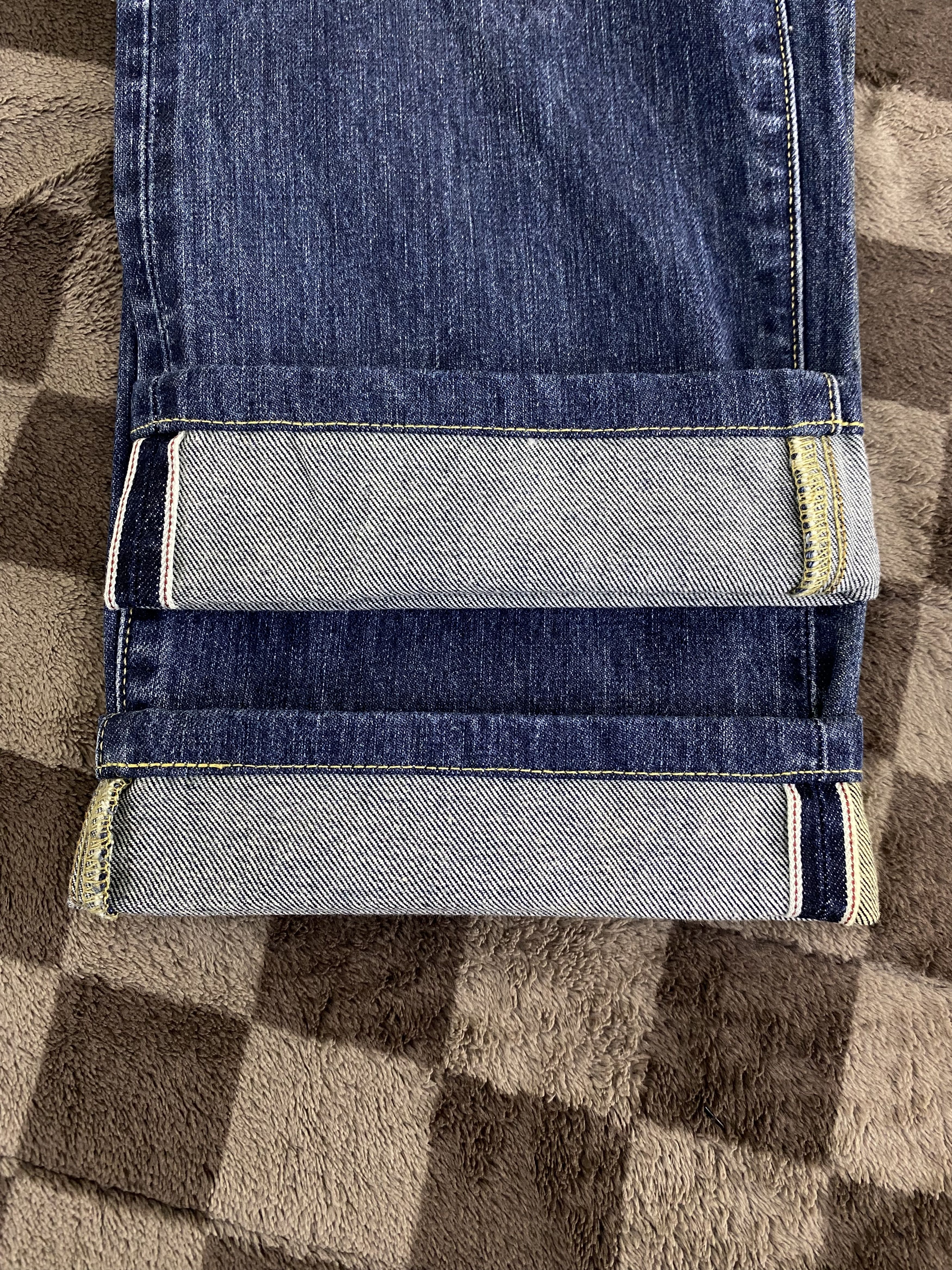 Uniqlo Vintage Uniqlo Faded Selvedge Denim Jean Size US 32 / EU 48 - 11 Thumbnail