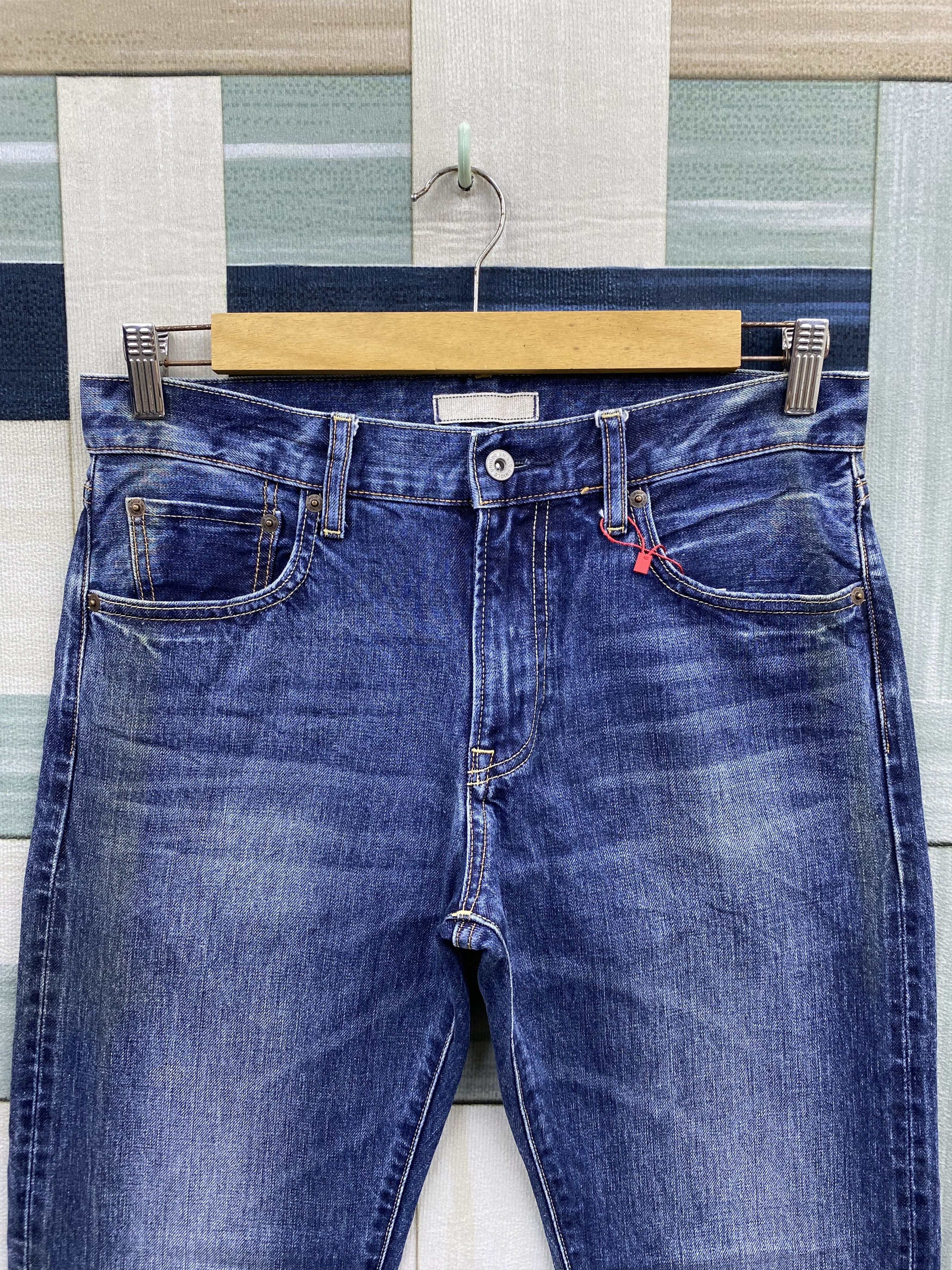 Uniqlo Vintage Uniqlo Faded Selvedge Denim Jean Size US 32 / EU 48 - 3 Thumbnail