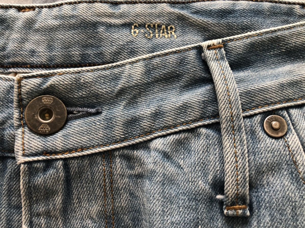 G-Star G-Star Raw Distressed Denim Shorts Size US 32 / EU 48 - 5 Thumbnail