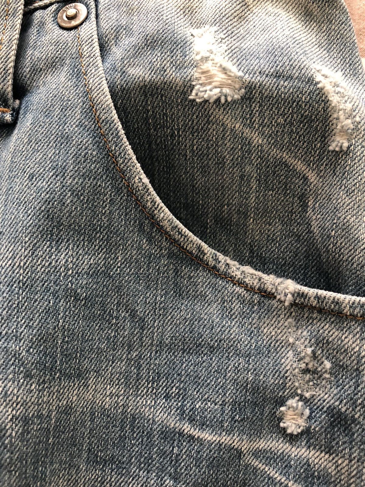 G-Star G-Star Raw Distressed Denim Shorts Size US 32 / EU 48 - 6 Thumbnail