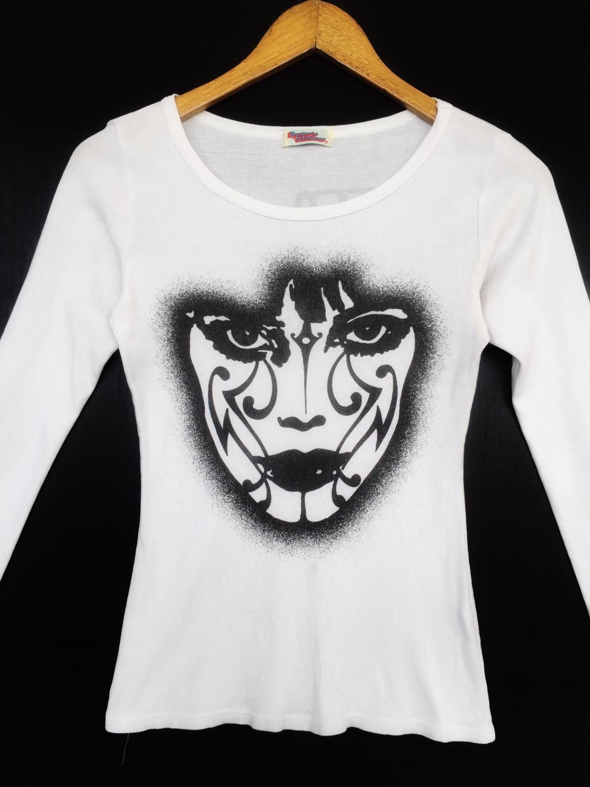 Hysteric Glamour Tattoo Face longsleeve tee for girl Size XS / US 0-2 / IT 36-38 - 2 Thumbnail