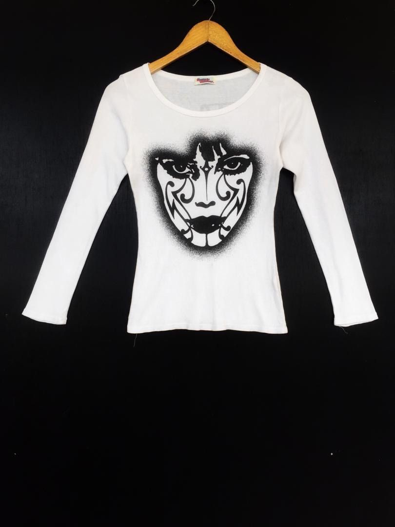 Hysteric Glamour Tattoo Face longsleeve tee for girl Size XS / US 0-2 / IT 36-38 - 1 Thumbnail