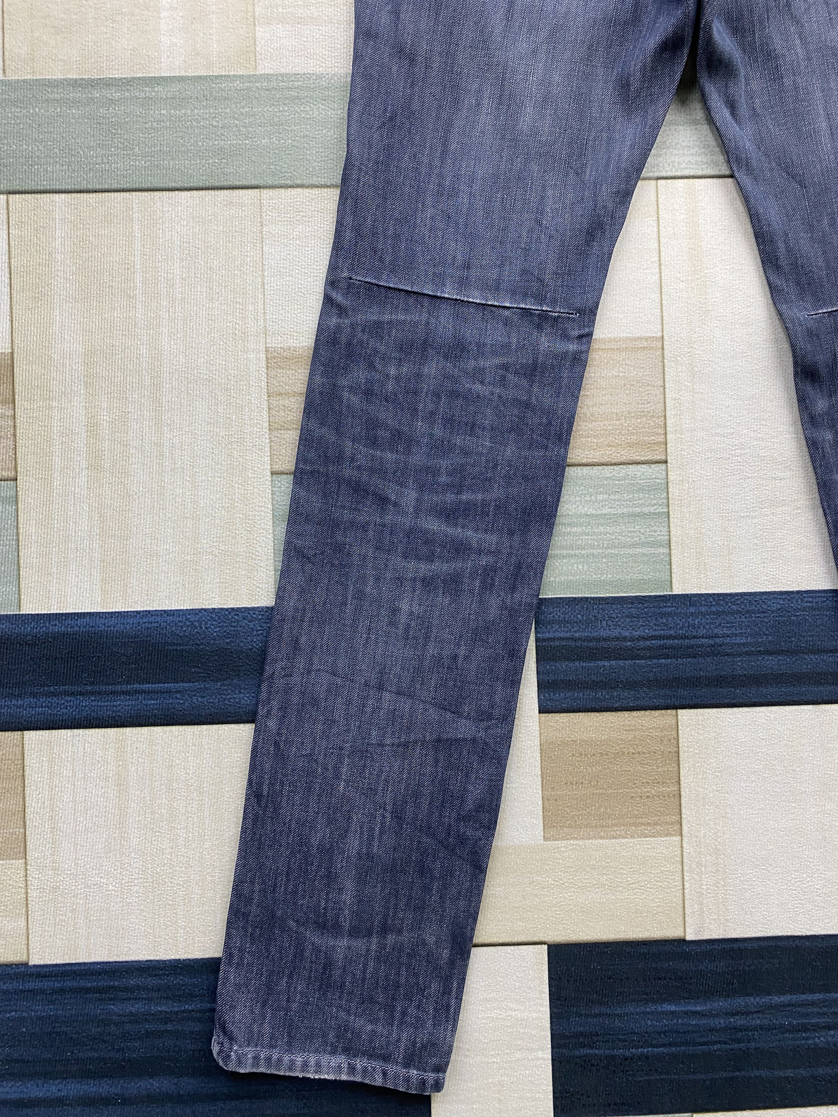 Marithe + Francois Girbaud Marithe Francois Girbaud Distress Star Design Denim Jean Size US 30 / EU 46 - 9 Thumbnail