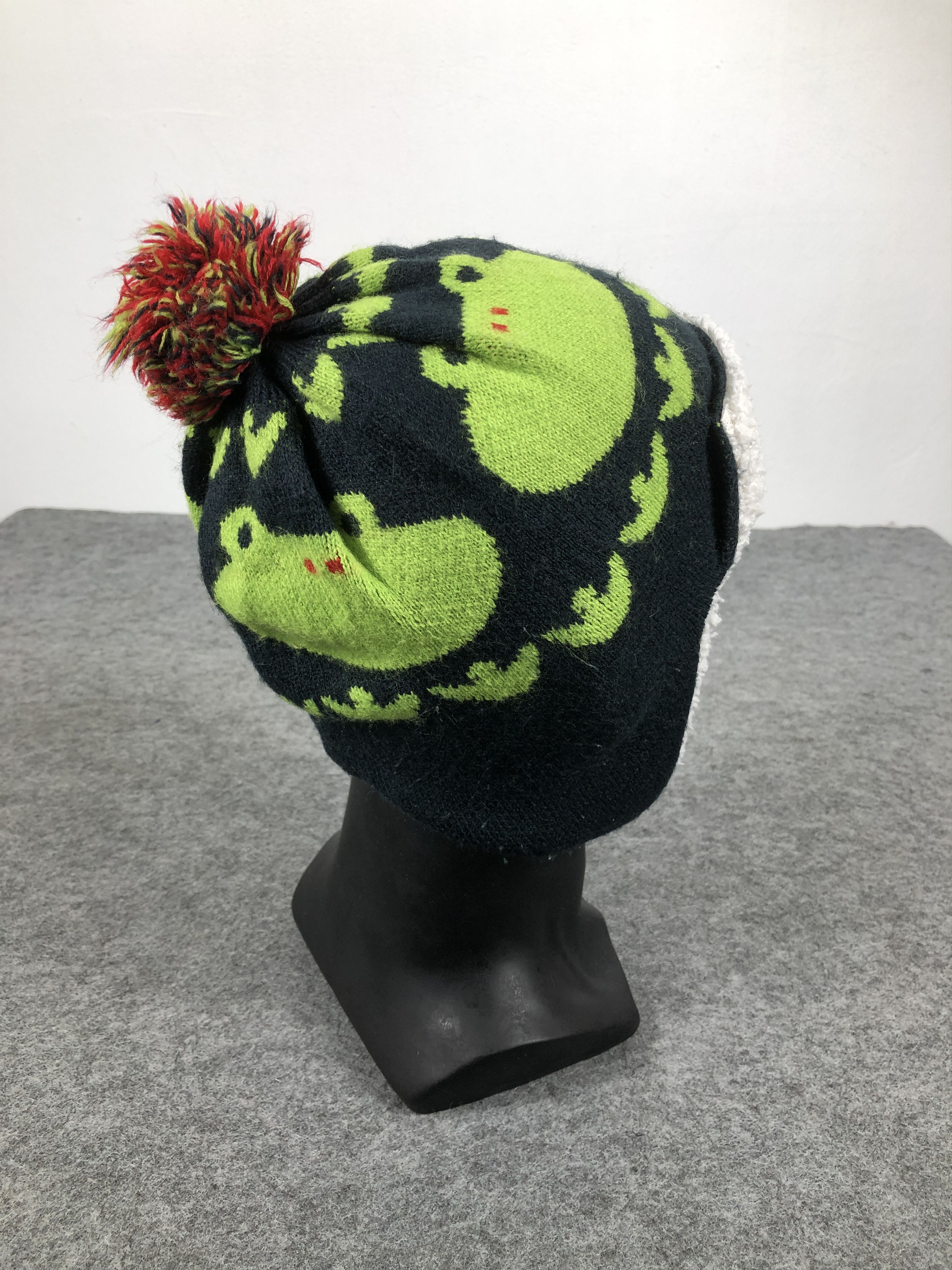 Japanese Brand Japanese Brand Frog Earflap Beanie / Snow Hat / Snow Cap Size ONE SIZE - 4 Thumbnail
