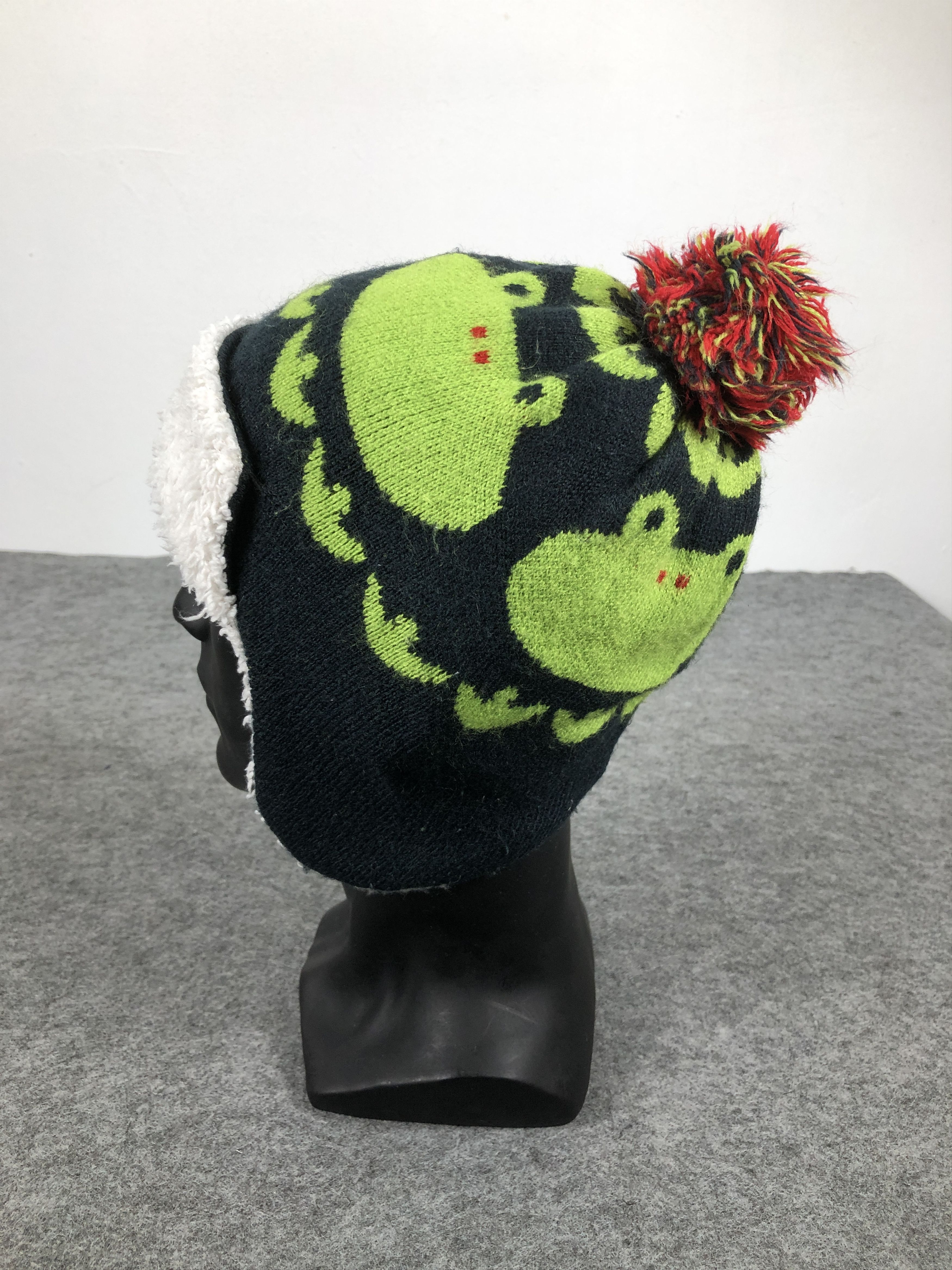 Japanese Brand Japanese Brand Frog Earflap Beanie / Snow Hat / Snow Cap Size ONE SIZE - 2 Thumbnail