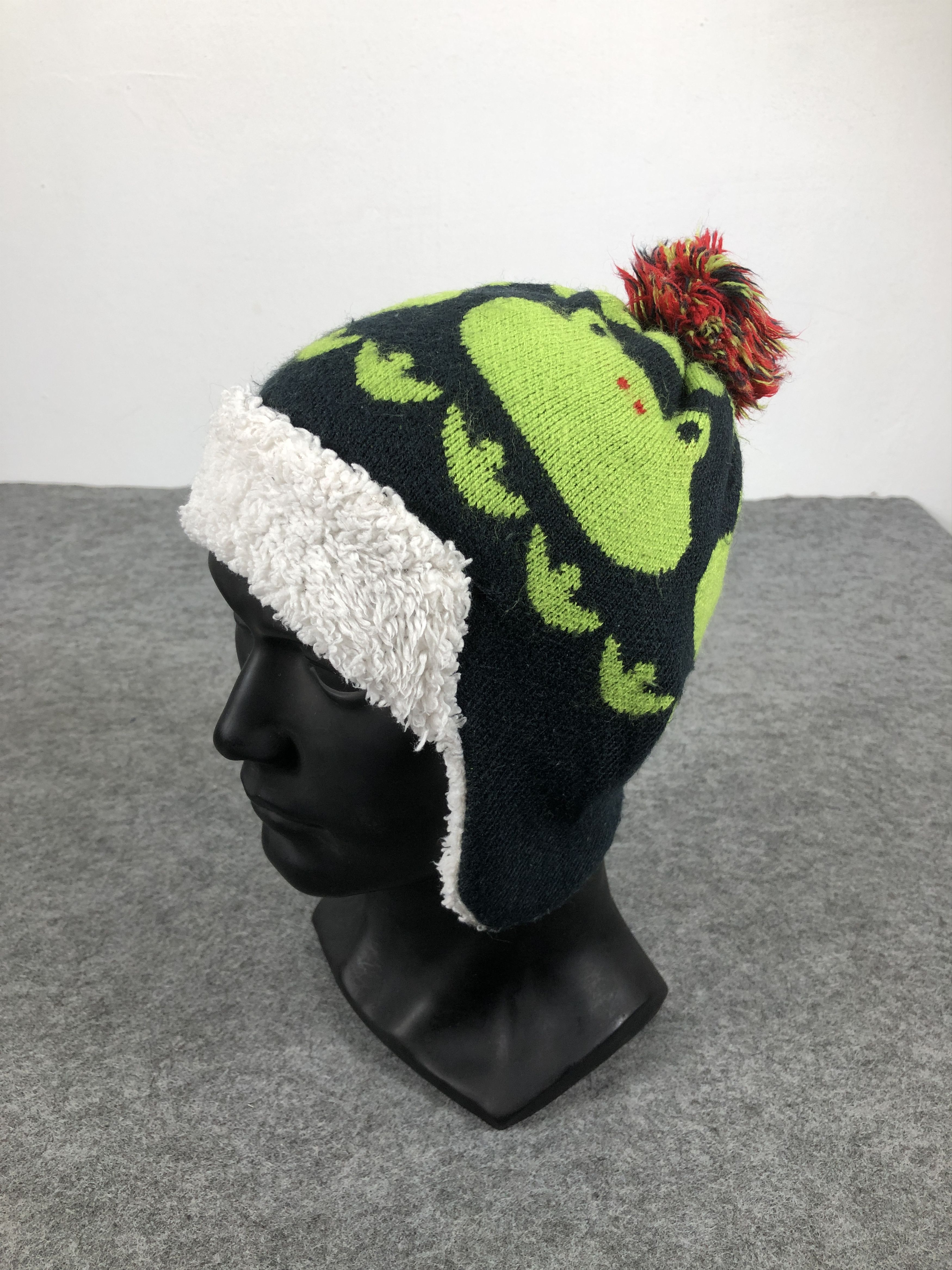 Japanese Brand Japanese Brand Frog Earflap Beanie / Snow Hat / Snow Cap Size ONE SIZE - 1 Thumbnail