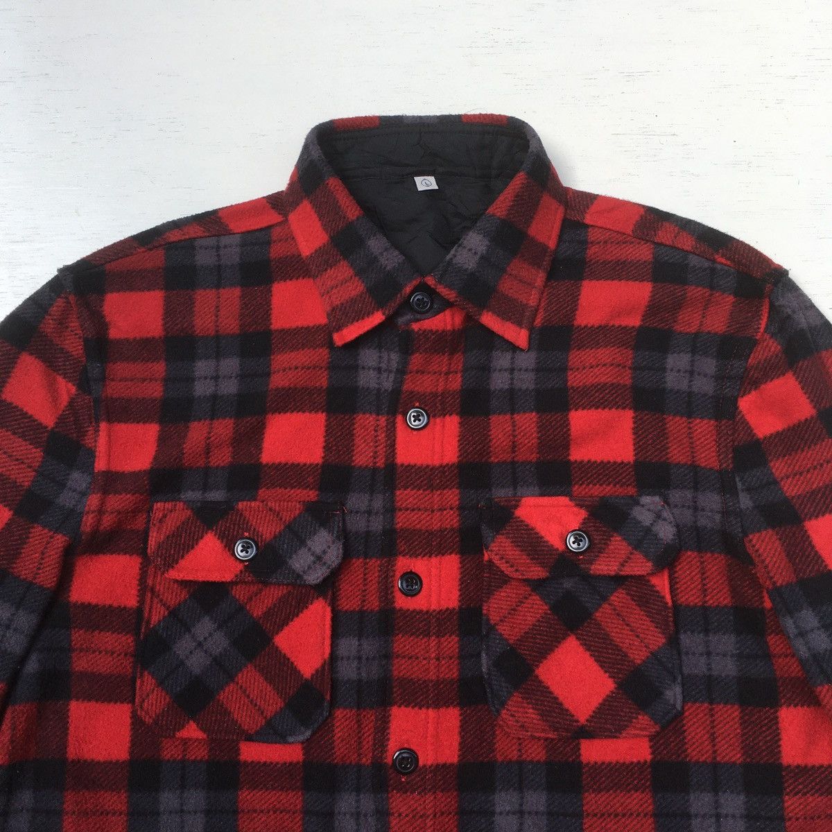 Flannel × Uniqlo × Vintage FINAL DROP‼️ Uniqlo Wool Flannel ( Wool Plaid Flannel Shirt ) Size US L / EU 52-54 / 3 - 9 Thumbnail
