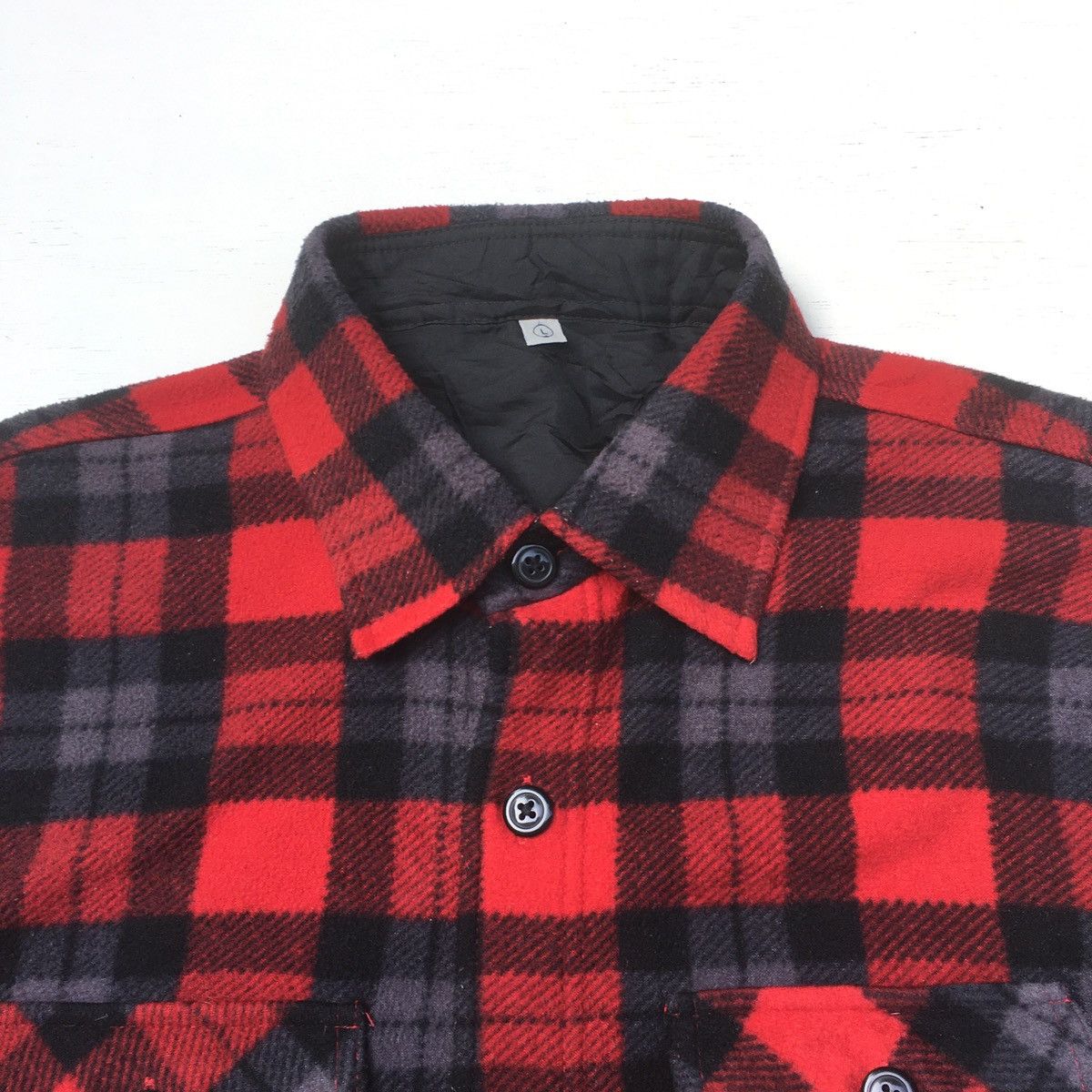Flannel × Uniqlo × Vintage FINAL DROP‼️ Uniqlo Wool Flannel ( Wool Plaid Flannel Shirt ) Size US L / EU 52-54 / 3 - 10 Thumbnail
