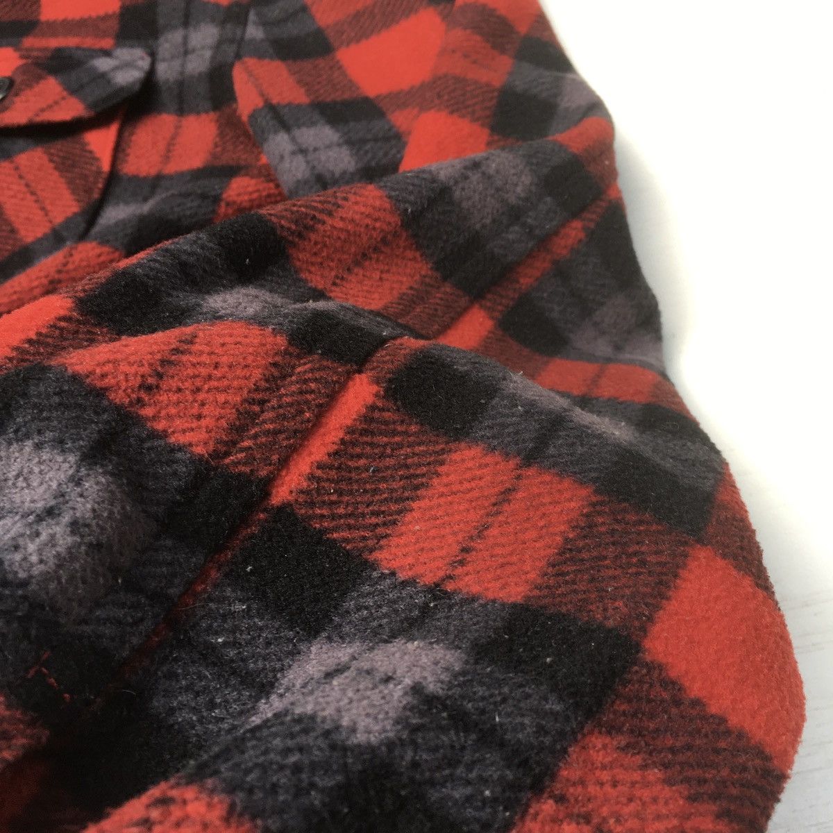 Flannel × Uniqlo × Vintage FINAL DROP‼️ Uniqlo Wool Flannel ( Wool Plaid Flannel Shirt ) Size US L / EU 52-54 / 3 - 15 Thumbnail