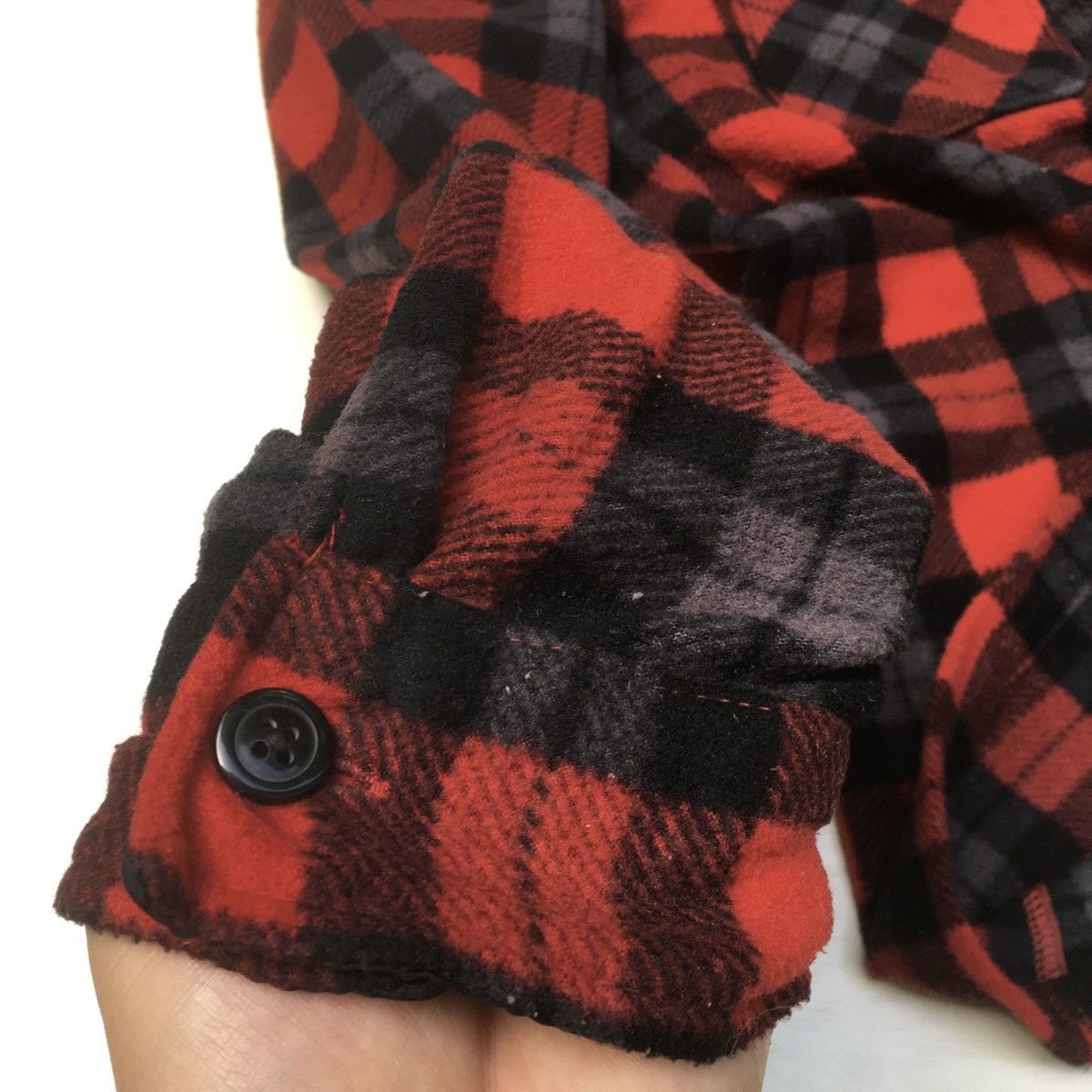 Flannel × Uniqlo × Vintage FINAL DROP‼️ Uniqlo Wool Flannel ( Wool Plaid Flannel Shirt ) Size US L / EU 52-54 / 3 - 13 Thumbnail