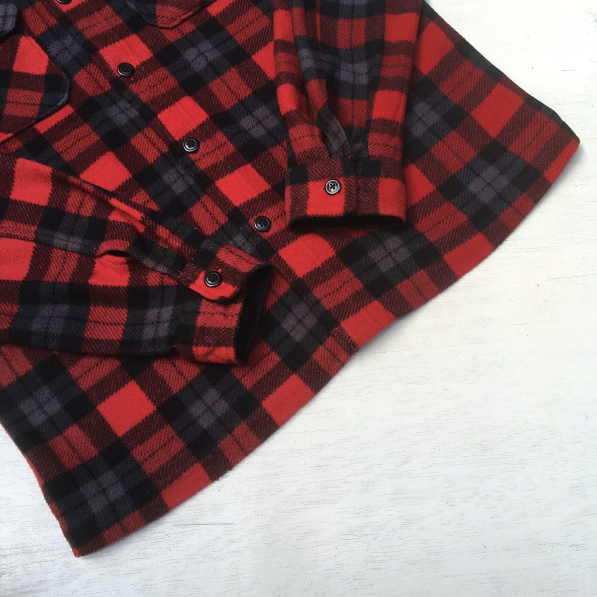 Flannel × Uniqlo × Vintage FINAL DROP‼️ Uniqlo Wool Flannel ( Wool Plaid Flannel Shirt ) Size US L / EU 52-54 / 3 - 11 Thumbnail