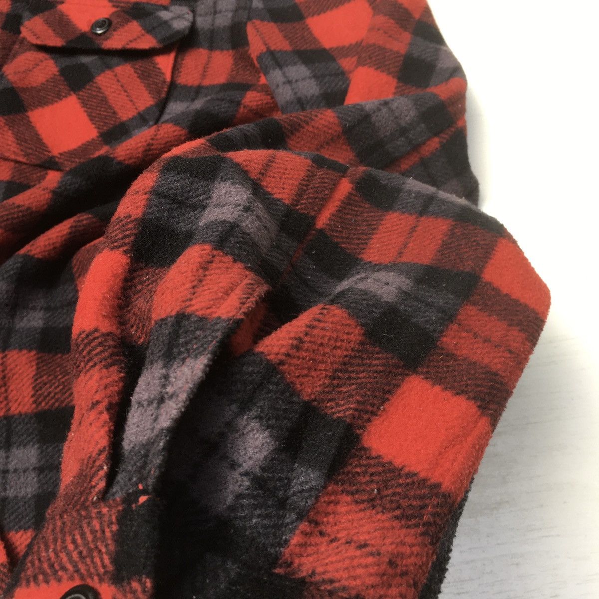 Flannel × Uniqlo × Vintage FINAL DROP‼️ Uniqlo Wool Flannel ( Wool Plaid Flannel Shirt ) Size US L / EU 52-54 / 3 - 14 Thumbnail
